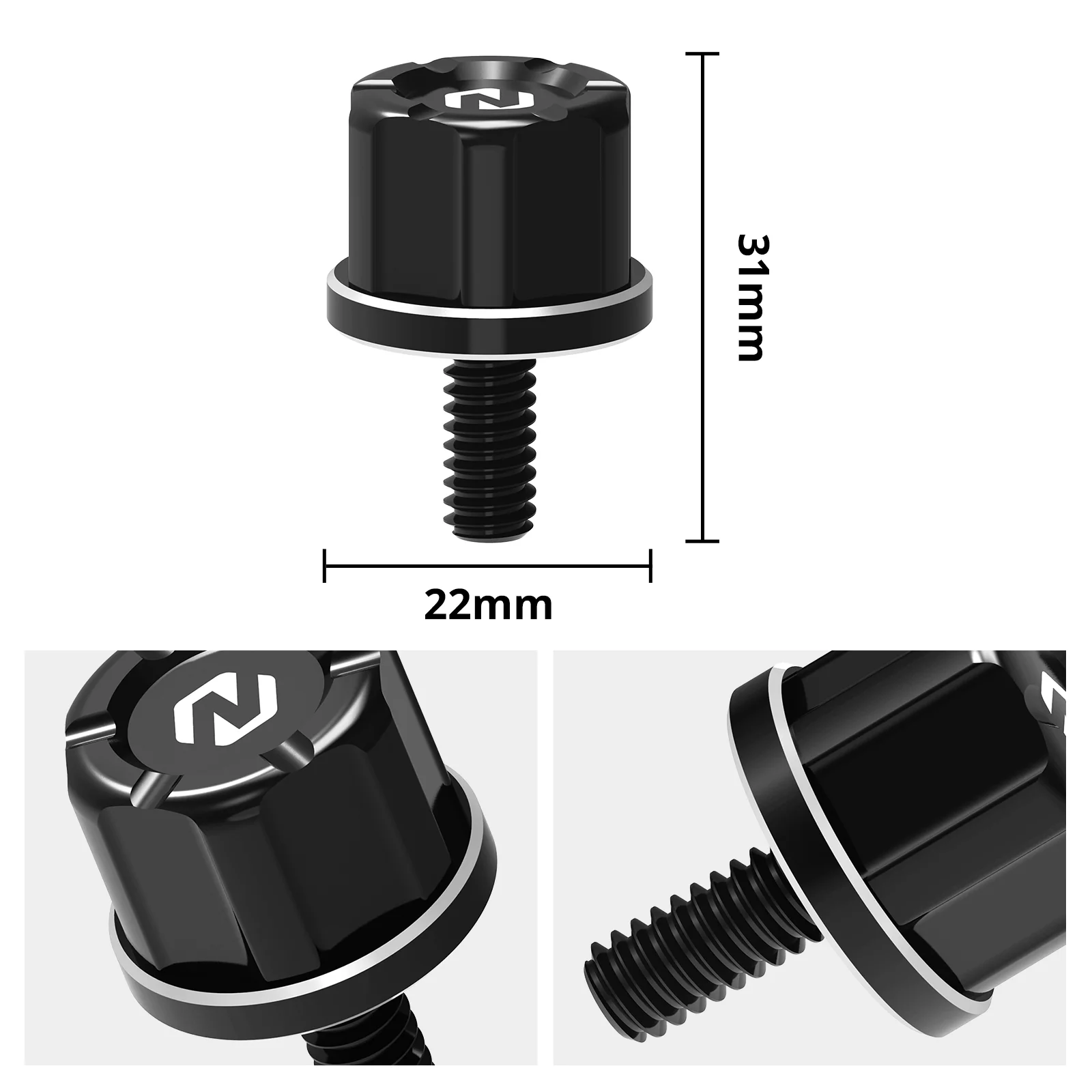 Rear Seat Mounting Bolt Screw For Harley Road King Electra Street Glide - Image 16