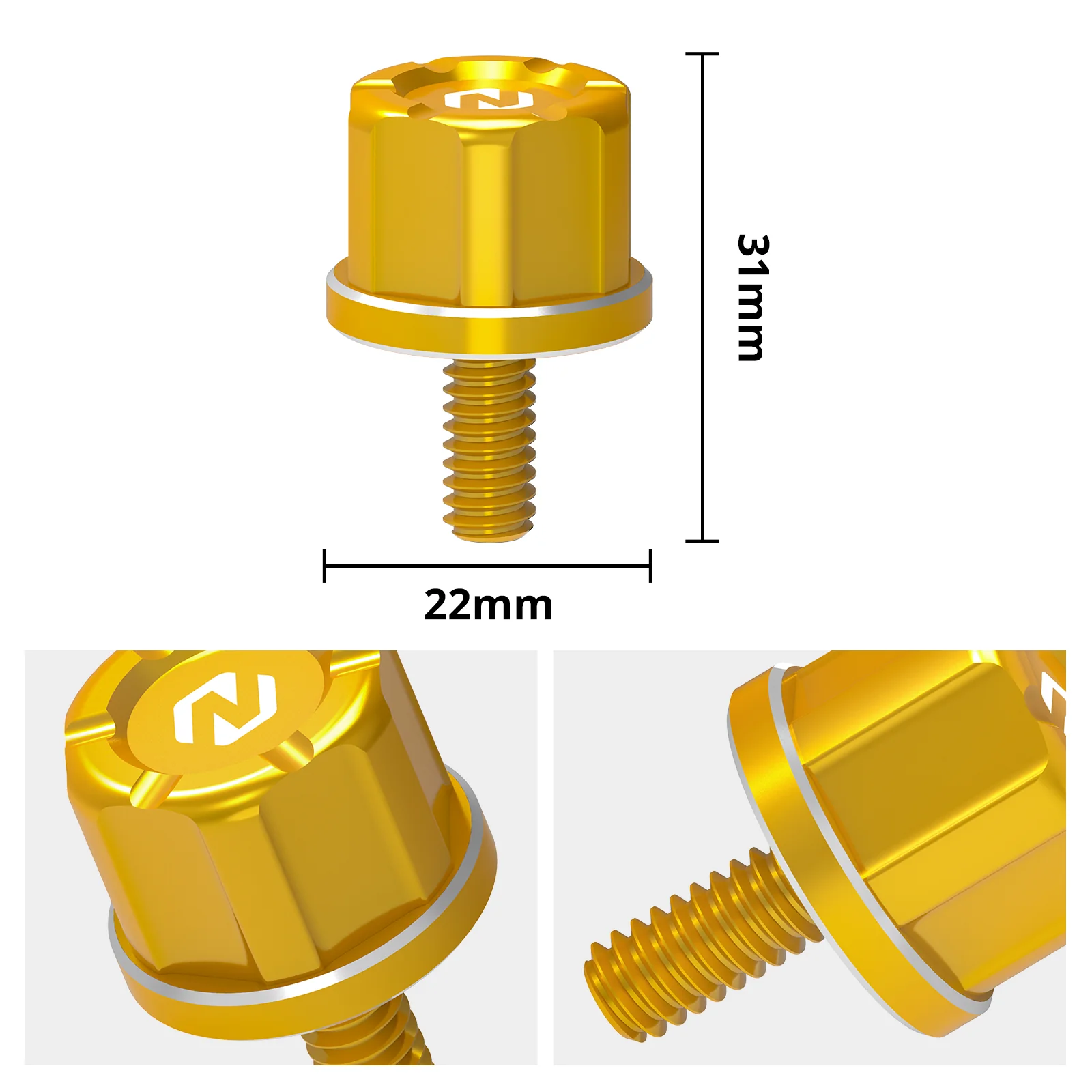 Rear Seat Mounting Bolt Screw For Harley Road King Electra Street Glide - Image 11