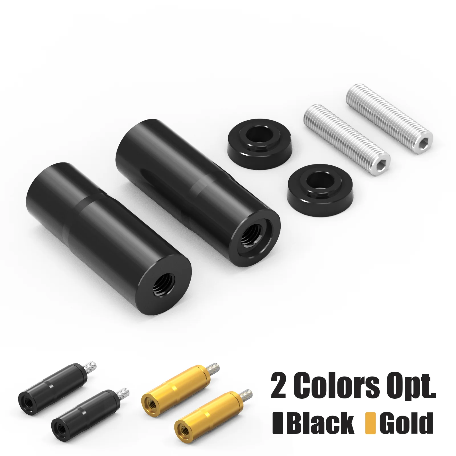 Handlebar Riser Extensions Legs For Harley Softail Heritage Fat Boy Street Bob 114 107