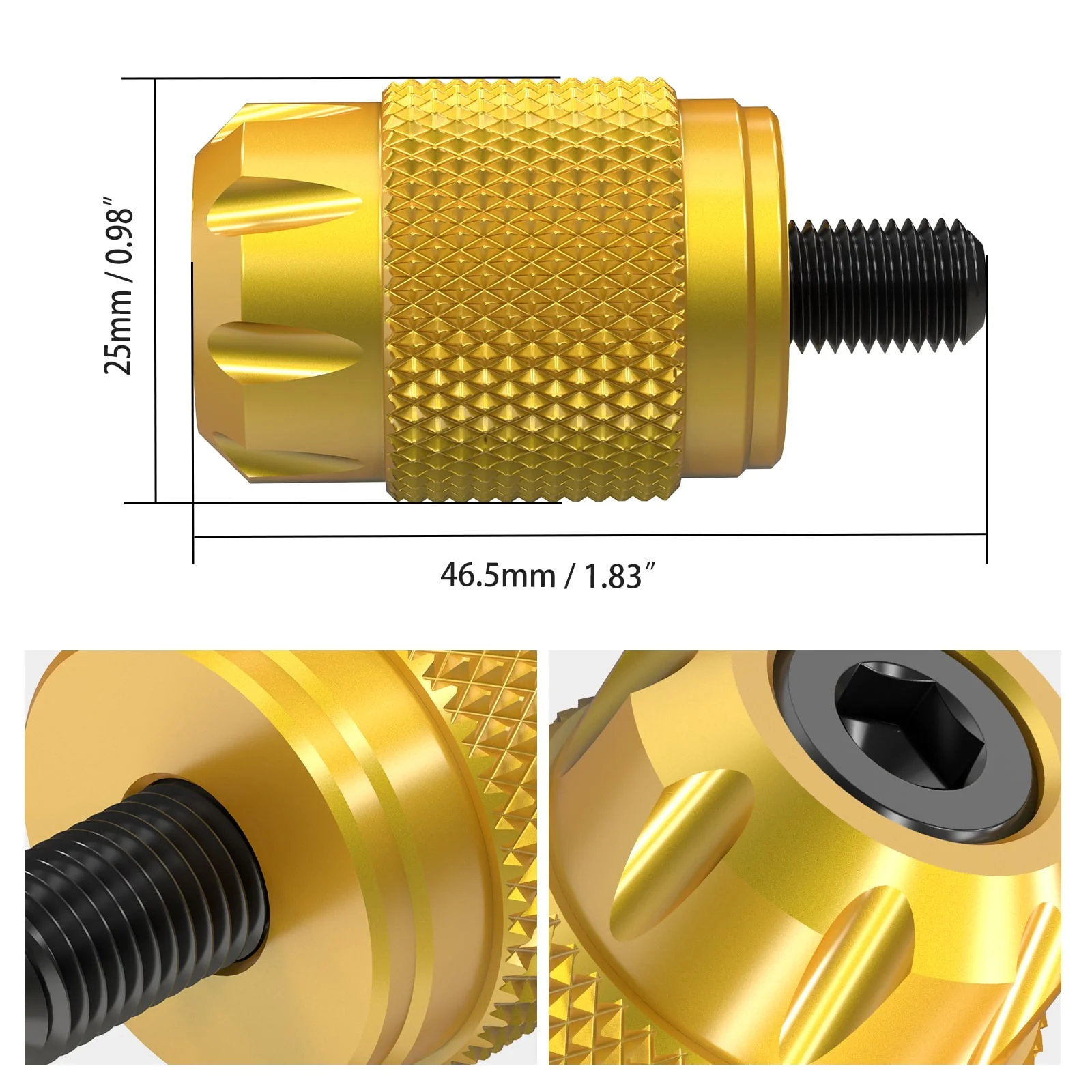Short Shifter Peg Tip Pad For Harley Dyna Low Rider Street Bob Super Glide Fat Bob - Image 14