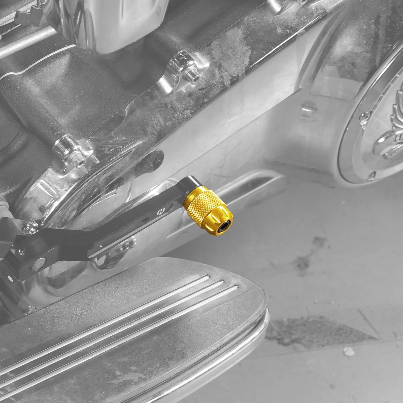 Short Shifter Peg Tip Pad For Harley Dyna Low Rider Street Bob Super Glide Fat Bob - Image 3