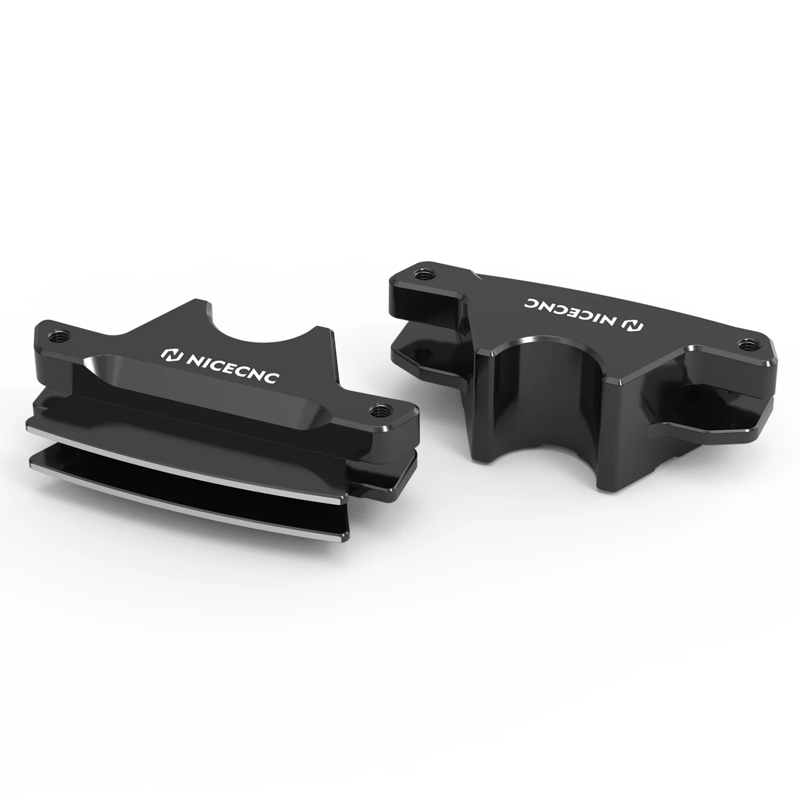 M8 Engine Finned Spark Plug Head Bolt Covers For Harley Road King Electra Street Glide - Image 9