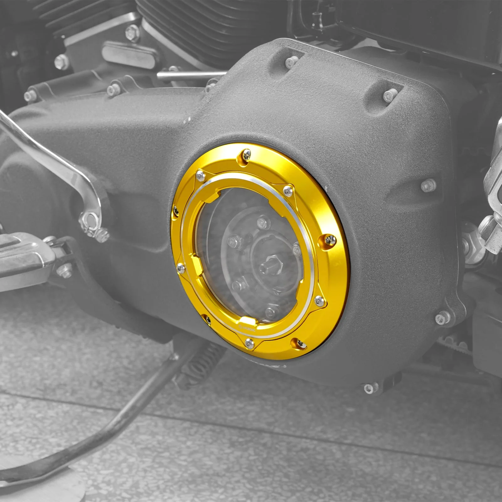 Transparent V Twin Cam Derby Clutch Cover For Harley Road King 99-14 Street Glide 06-15 - Image 18