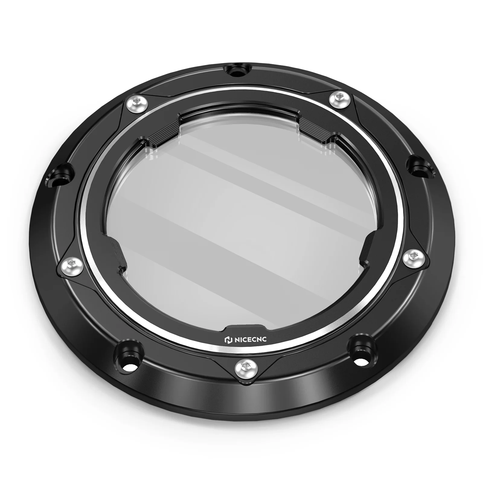 Transparent V Twin Cam Derby Clutch Cover For Harley Road King 99-14 Street Glide 06-15 - Image 20