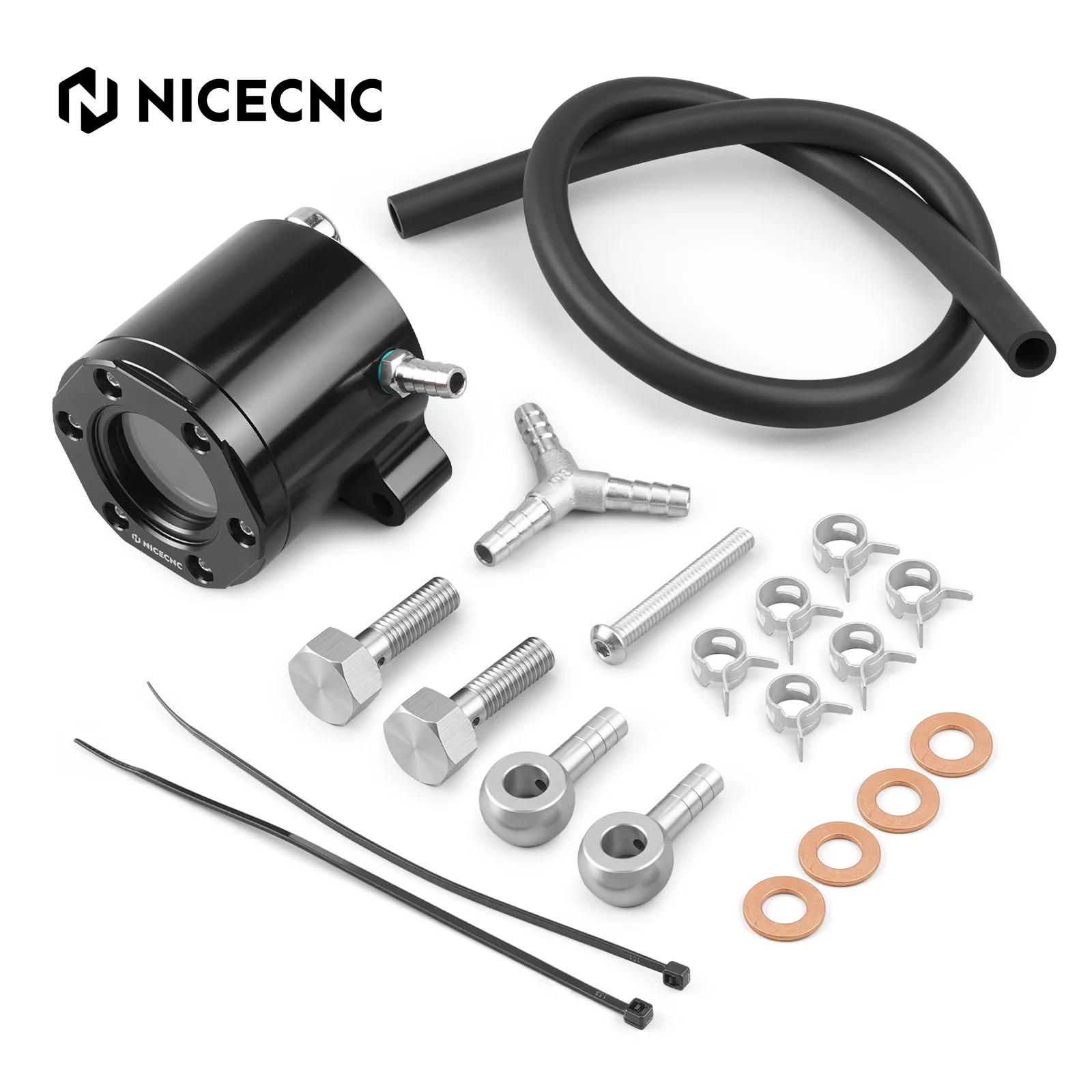 M8 Engine External Breather Kit For Harley Road King Electra Street Glide CVO Road Glide - Image 5