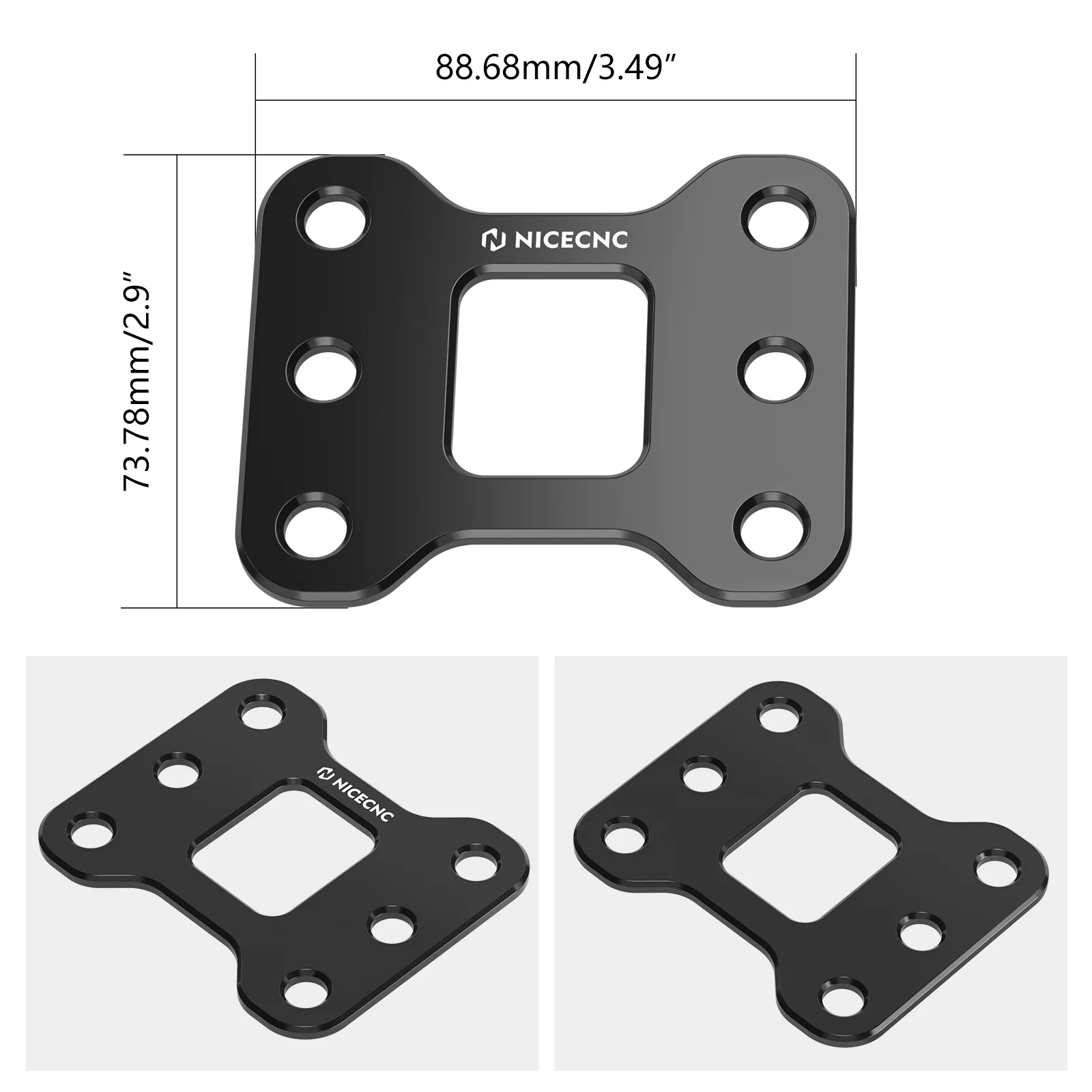 Front Fender Riser Lift Bracket Kit For Harley Sportster 1200 72 48 XL Iron 883 XL883N - Image 4