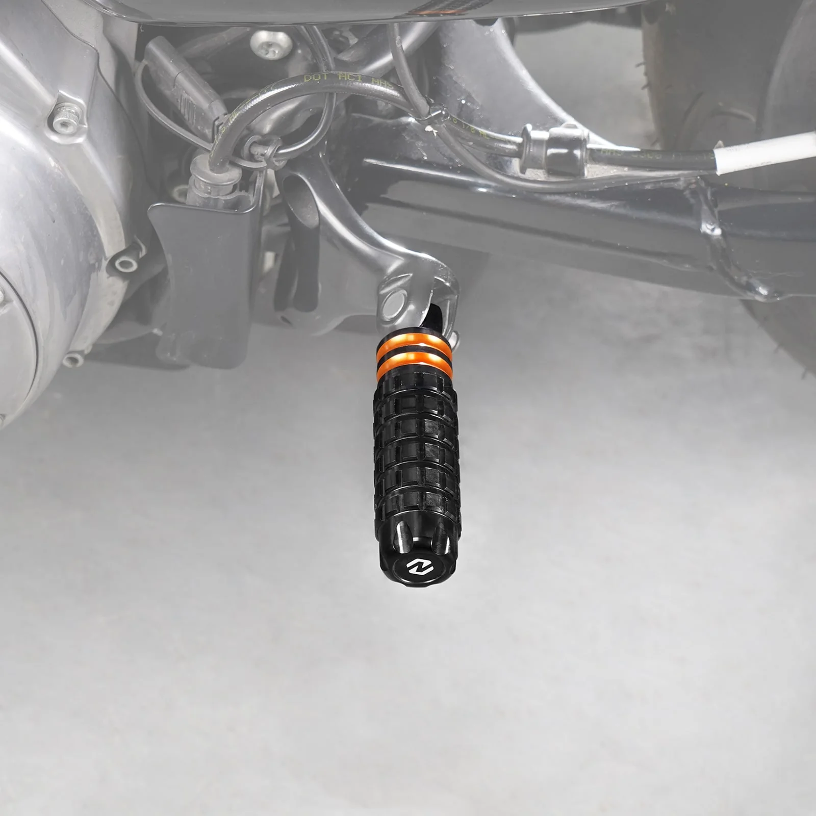 Rear Passenger Footpegs Footrest For Harley Sportster 1200 72 48 XL Iron 883 - Image 10