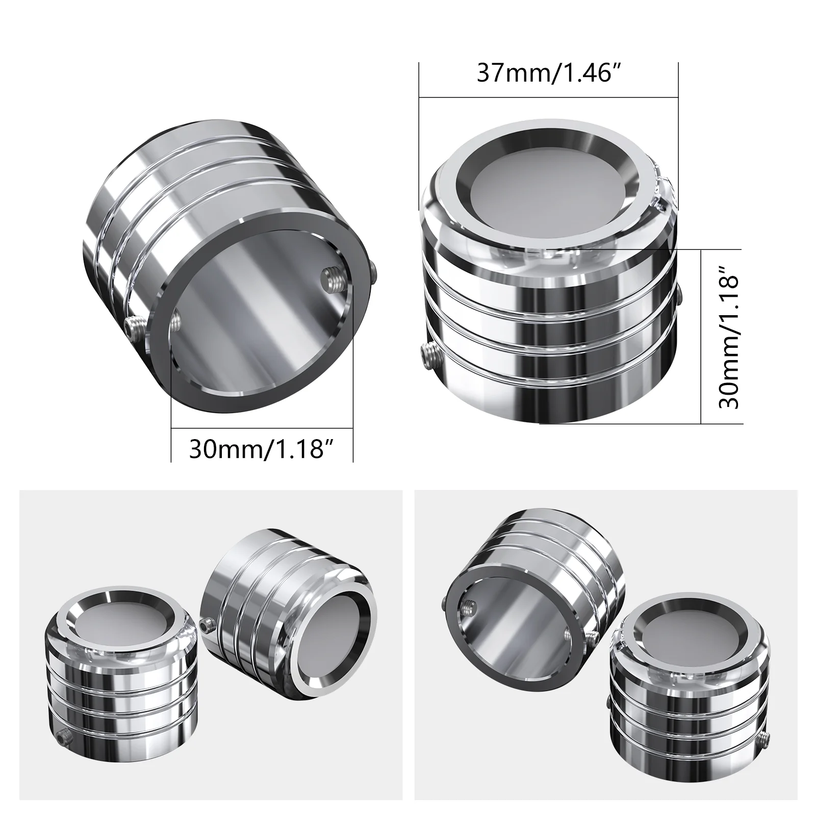 Front Axle Nut Covers Caps For Harley Sportster 1200 48 72 XL Iron 883 Roadster - Image 13