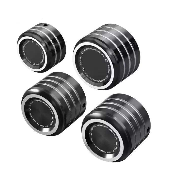 Front Axle Nut Covers Caps For Harley Sportster 1200 48 72 XL Iron 883 Roadster - Image 25