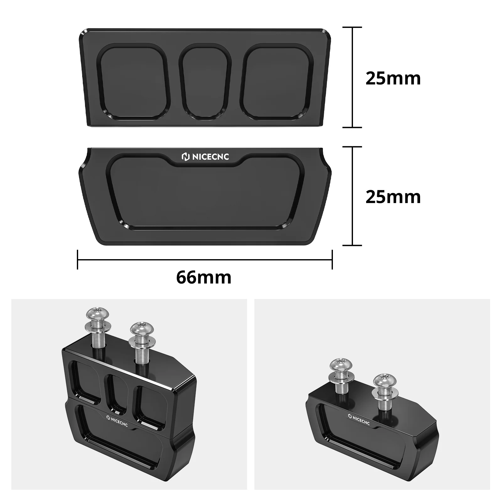 Side Stand Kickstand Lift Blocks Plate Kit For Harley Sportster 1200 883 48 72 XL - Image 4