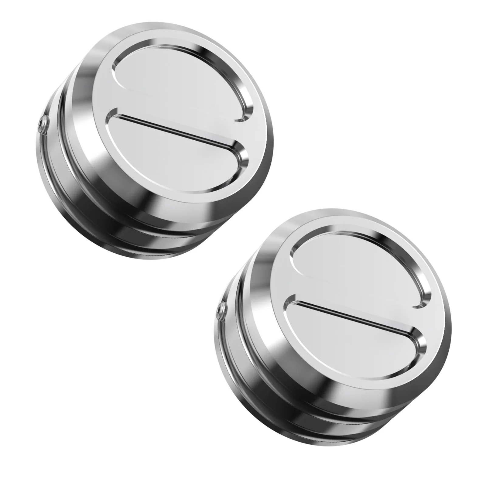 Upper Fork Stem Nut Covers Caps For Harley Sportster 1200 48 XL Iron 883 XL883N - Image 15