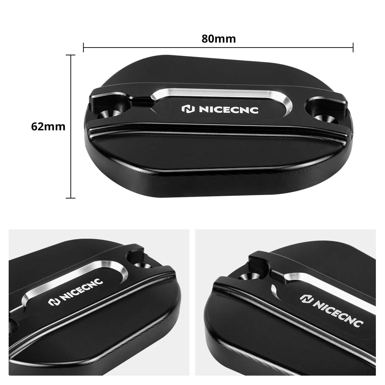 Front Brake Reservoir Master Cylinder Cover Cap For Harley Sportster 1200 883 48 72 XL - Image 12