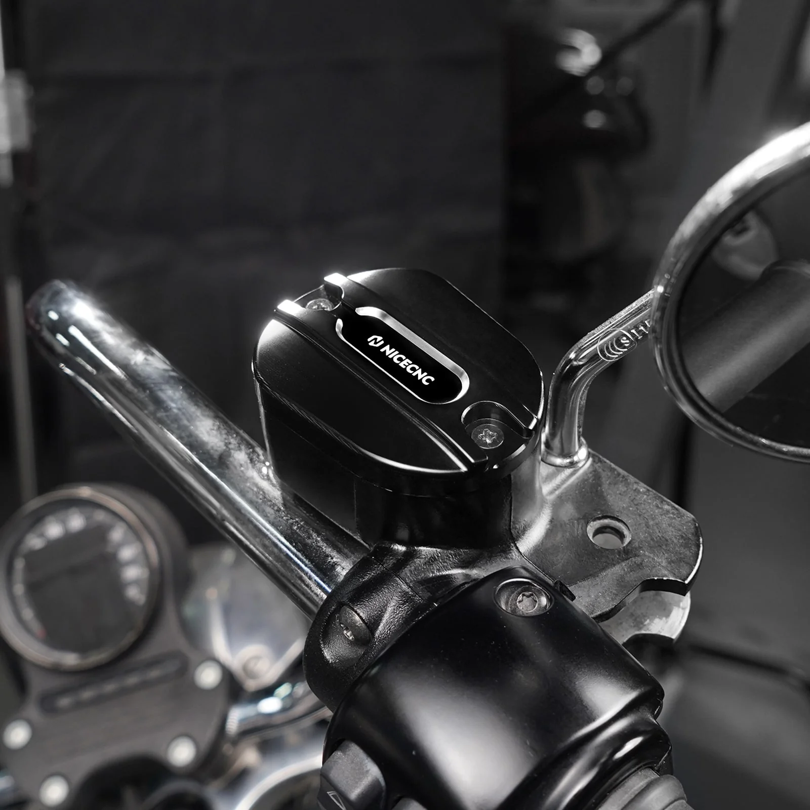 Front Brake Reservoir Master Cylinder Cover Cap For Harley Sportster 1200 883 48 72 XL - Image 14