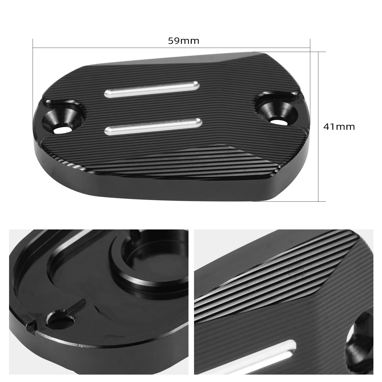 Rear Brake Master Cylinder Cover Cap For Harley Sportster 1200 48 Iron 883 XL - Image 13