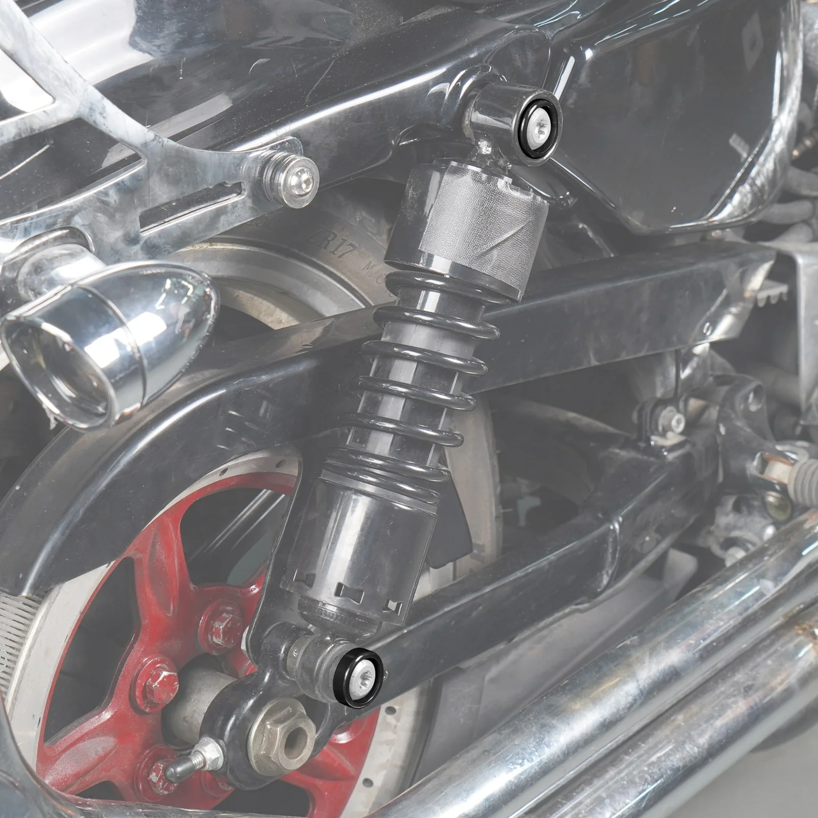 Shock Absorber Bracket Trim Rings For Harley Sportster 1200 883 72 48 XL Roadster - Image 3