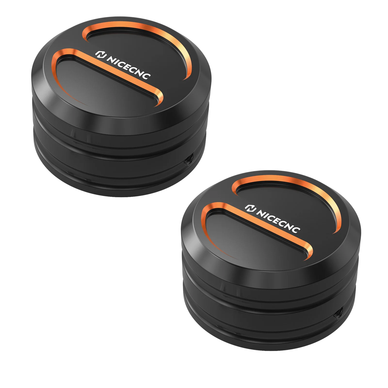 Upper Fork Stem Nut Covers Caps For Harley Sportster 1200 48 XL Iron 883 XL883N - Image 5