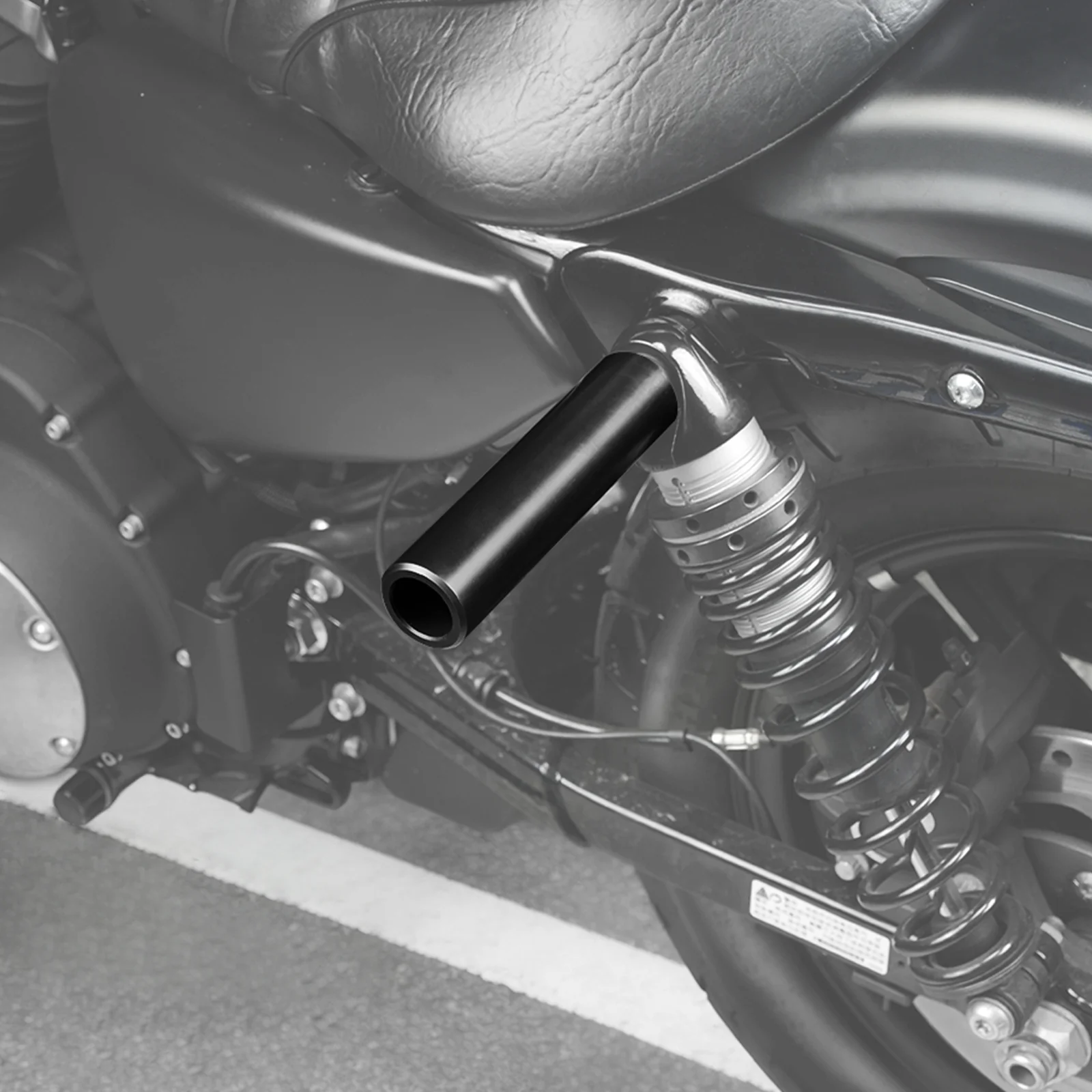 Upper Shock Mount Frame Sliders For Harley Sportster 1200 72 48 XL Iron 883 XL883N - Image 2