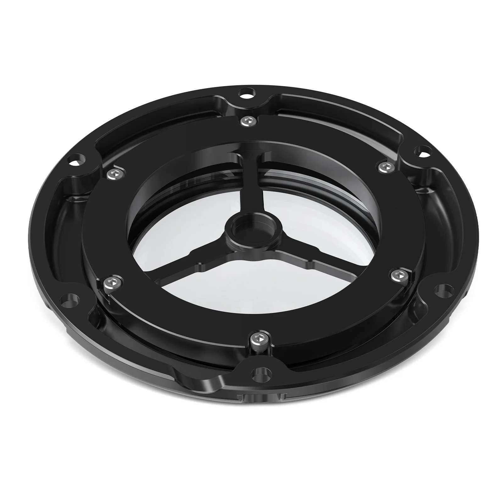Transparent Clutch Derby Cover For Harley Sportster 1200 883 72 48 XL - Image 4