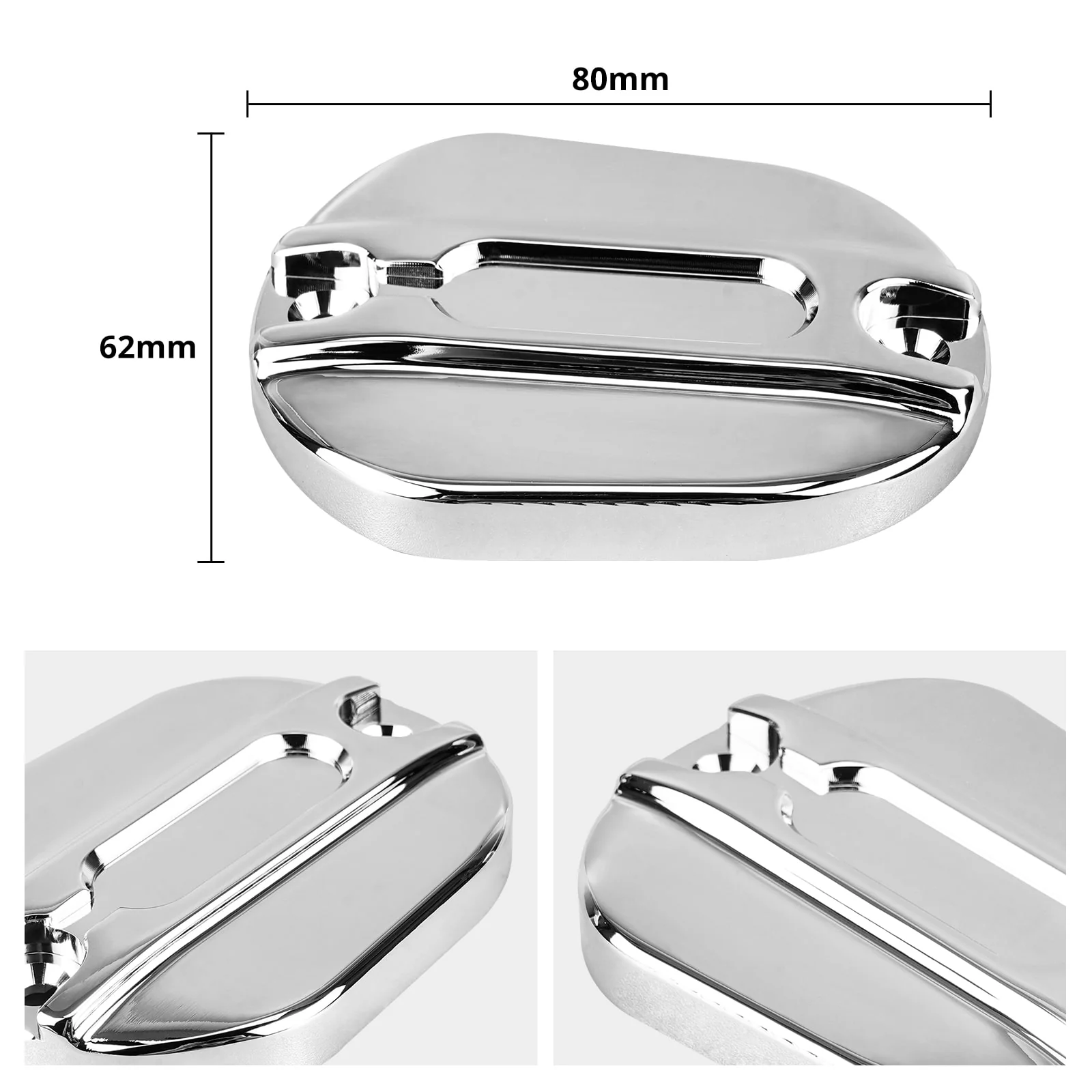 Front Brake Reservoir Master Cylinder Cover Cap For Harley Sportster 1200 883 48 72 XL - Image 16