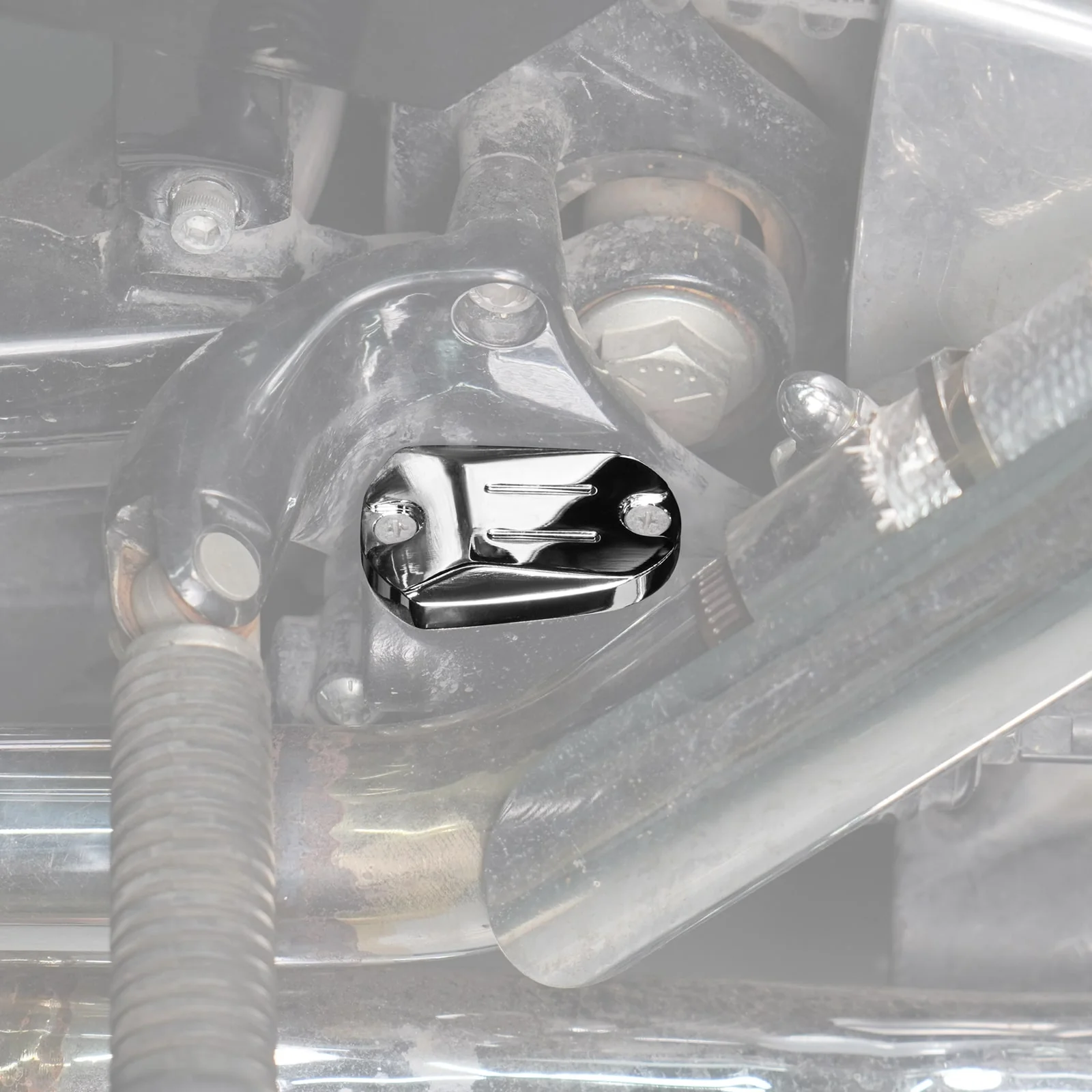 Rear Brake Master Cylinder Cover Cap For Harley Sportster 1200 48 Iron 883 XL - Image 21