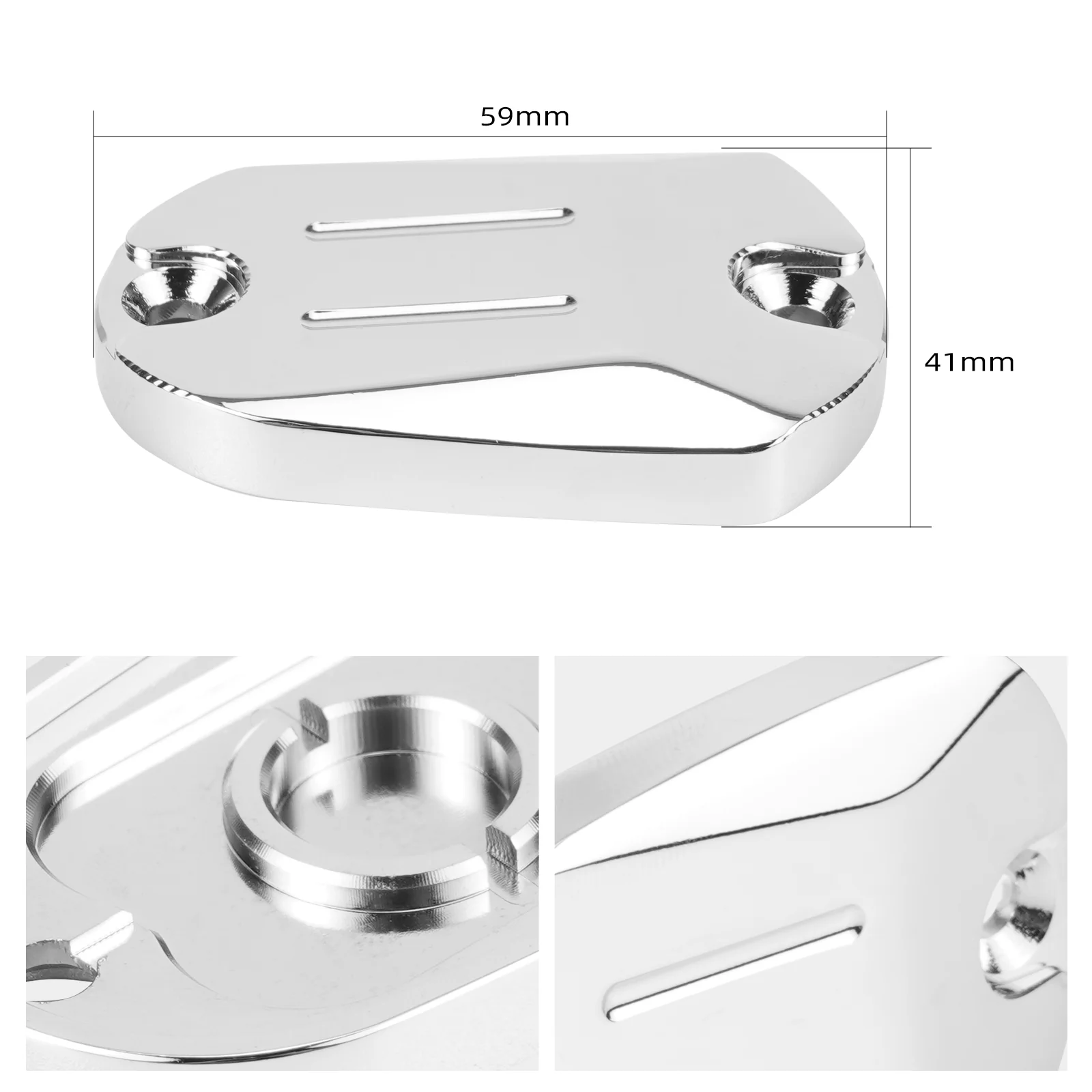 Rear Brake Master Cylinder Cover Cap For Harley Sportster 1200 48 Iron 883 XL - Image 20