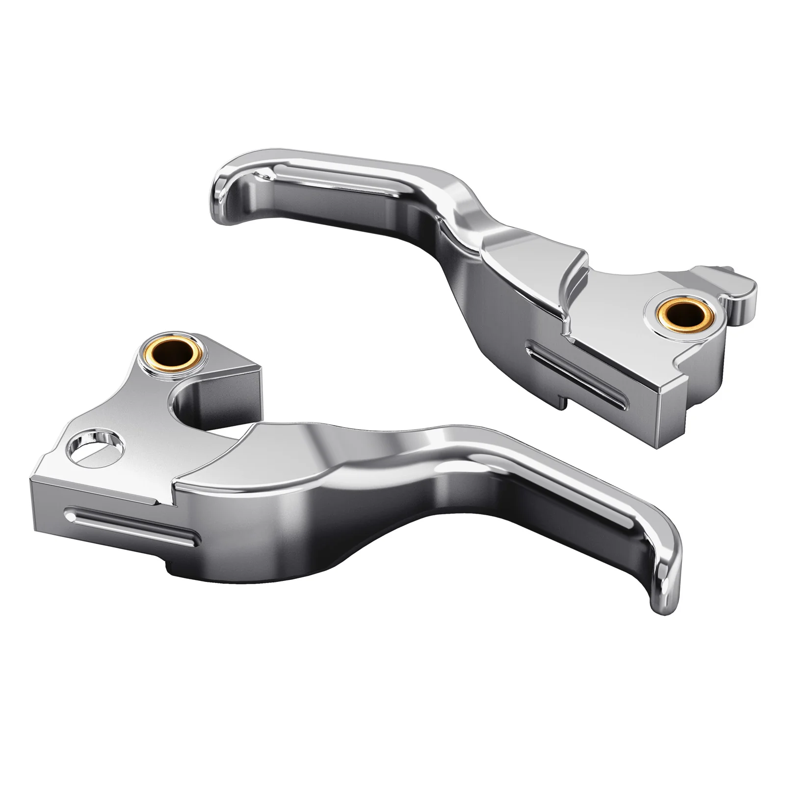 2-Finger Short Brake Clutch Levers For Harley Sportster 1200 48 XL Iron 883 XL883N - Image 13
