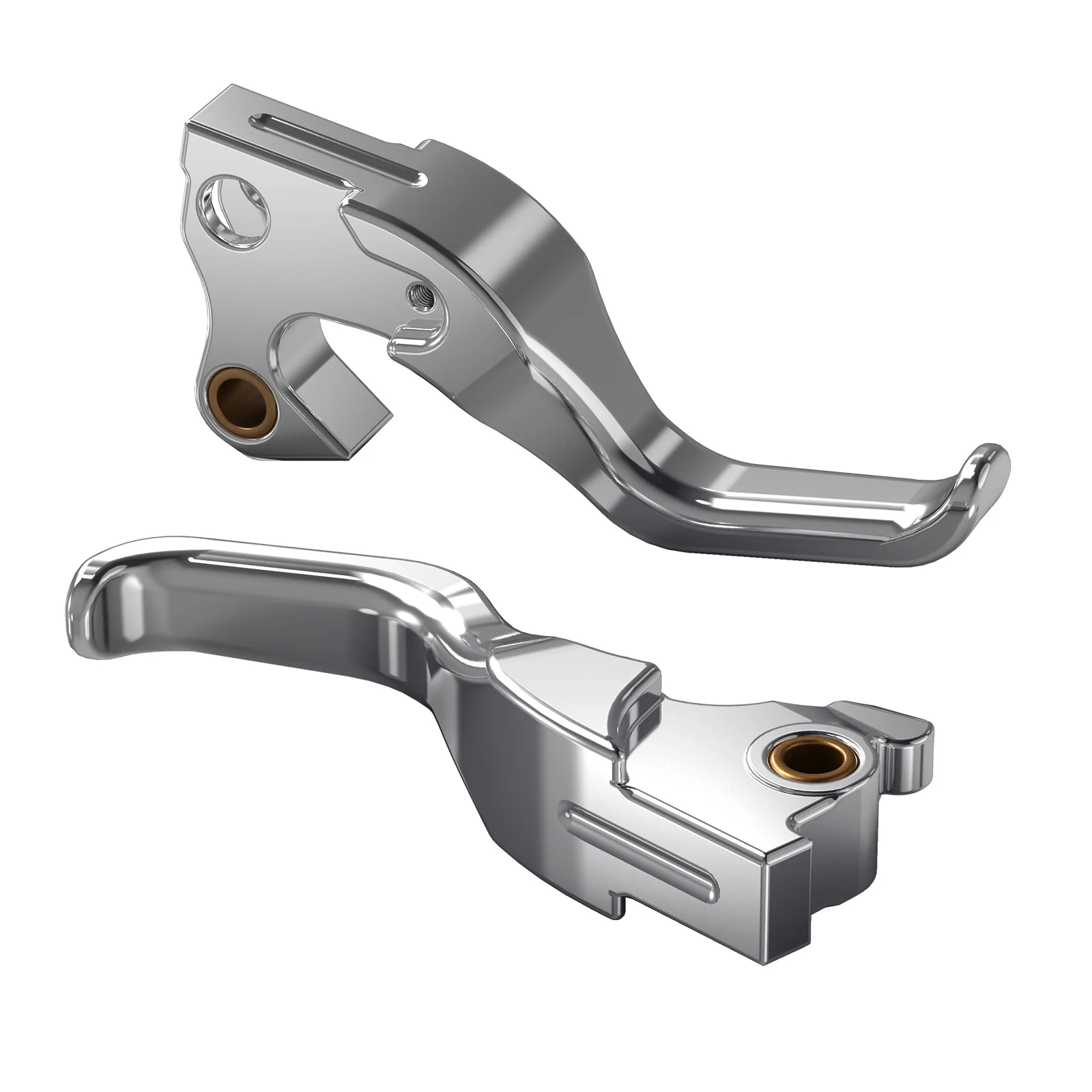 2-Finger Short Brake Clutch Levers For Harley Sportster 1200 48 XL Iron 883 XL883N - Image 14