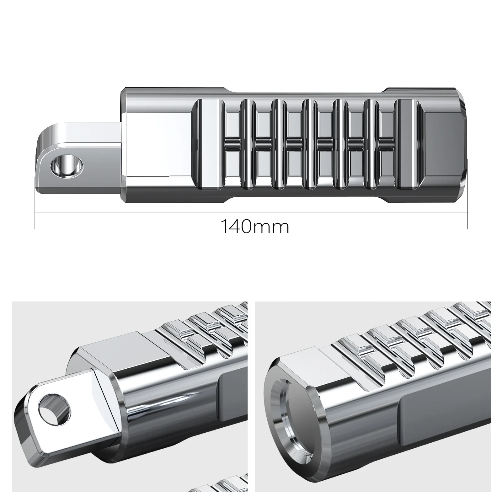 Front Rider Foot Pegs Footrests Set For Harley Sportster 1200 Iron 883 XL Roadster - Image 12