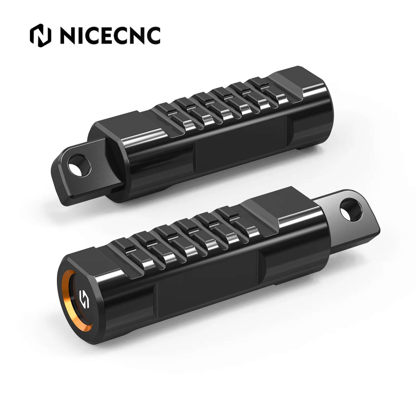 Front Rider Foot Pegs Footrests Set For Harley Sportster 1200 Iron 883 XL Roadster - Image 5