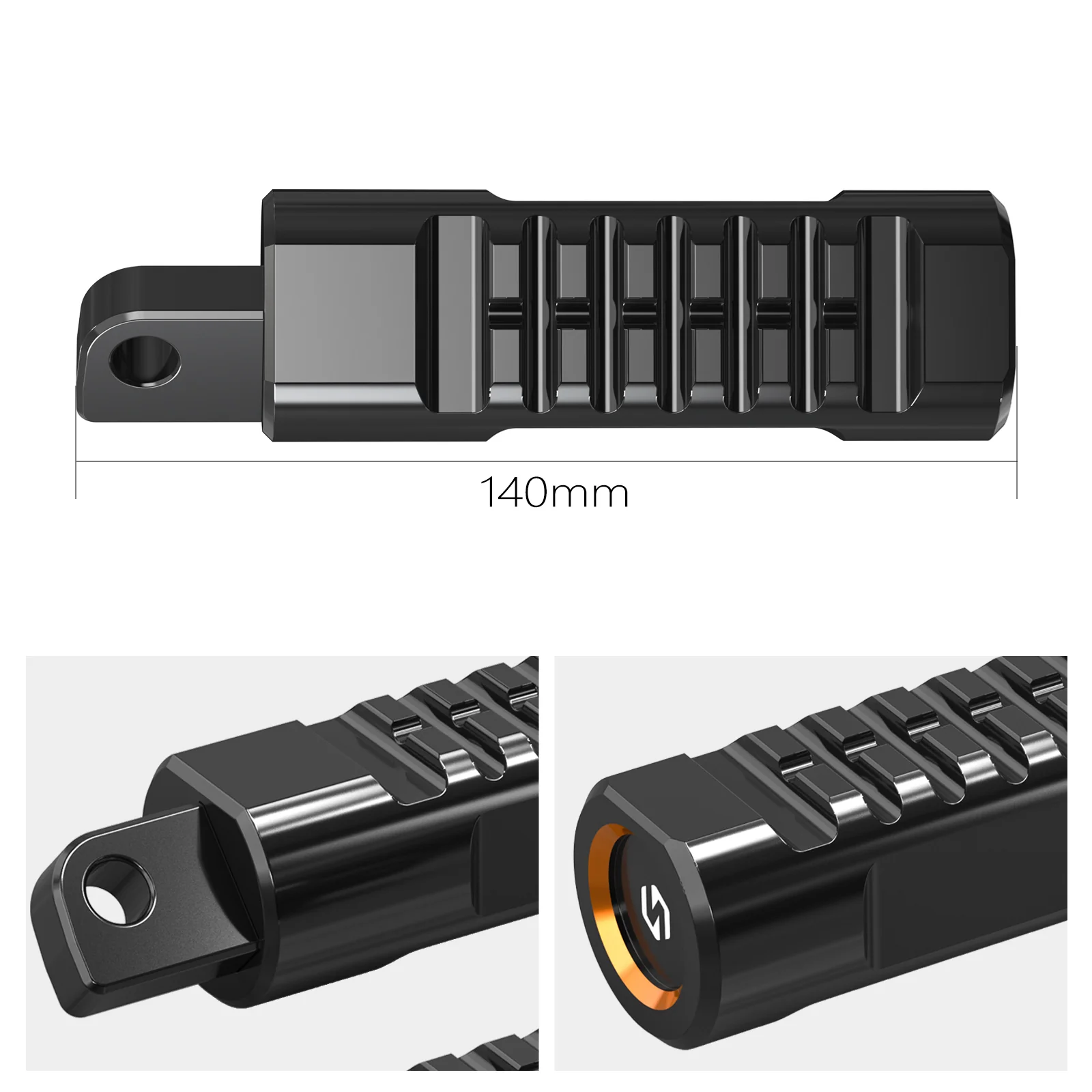 Front Rider Foot Pegs Footrests Set For Harley Sportster 1200 Iron 883 XL Roadster - Image 6