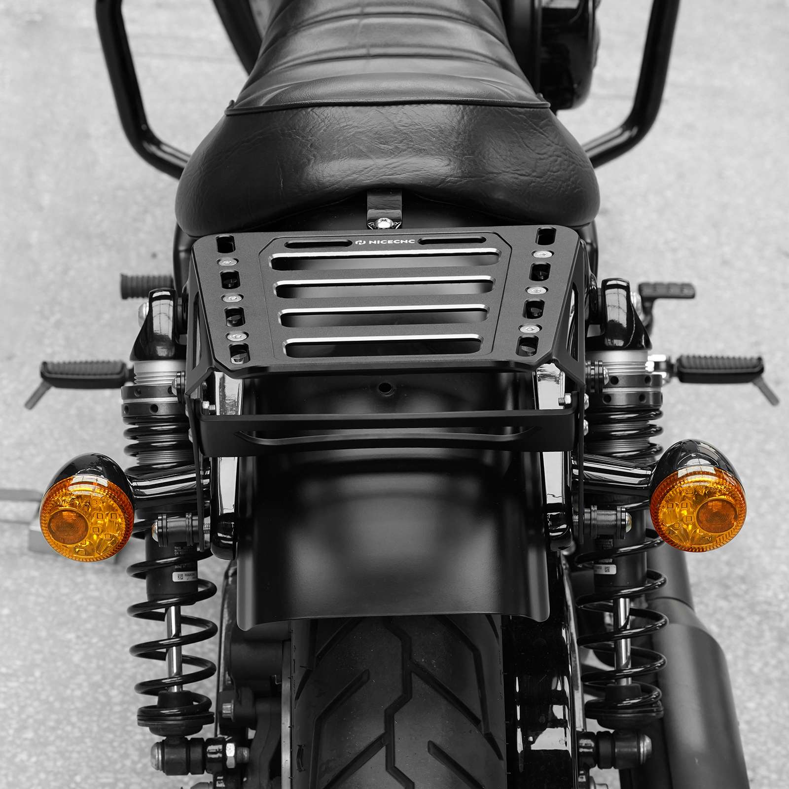 Rear Luggage Rack Tail Bag Bracket Mount Kit For Harley Sportster 1200 XL Iron 883 - Image 15