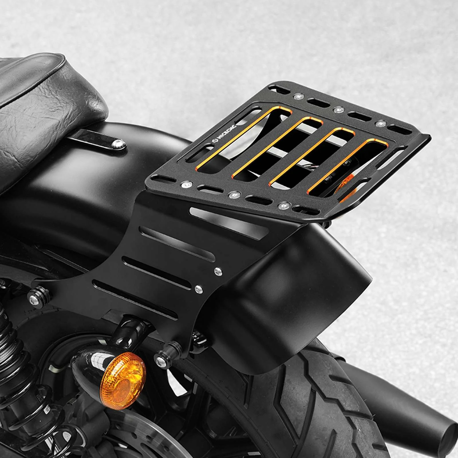 Rear Luggage Rack Tail Bag Bracket Mount Kit For Harley Sportster 1200 XL Iron 883 - Image 2