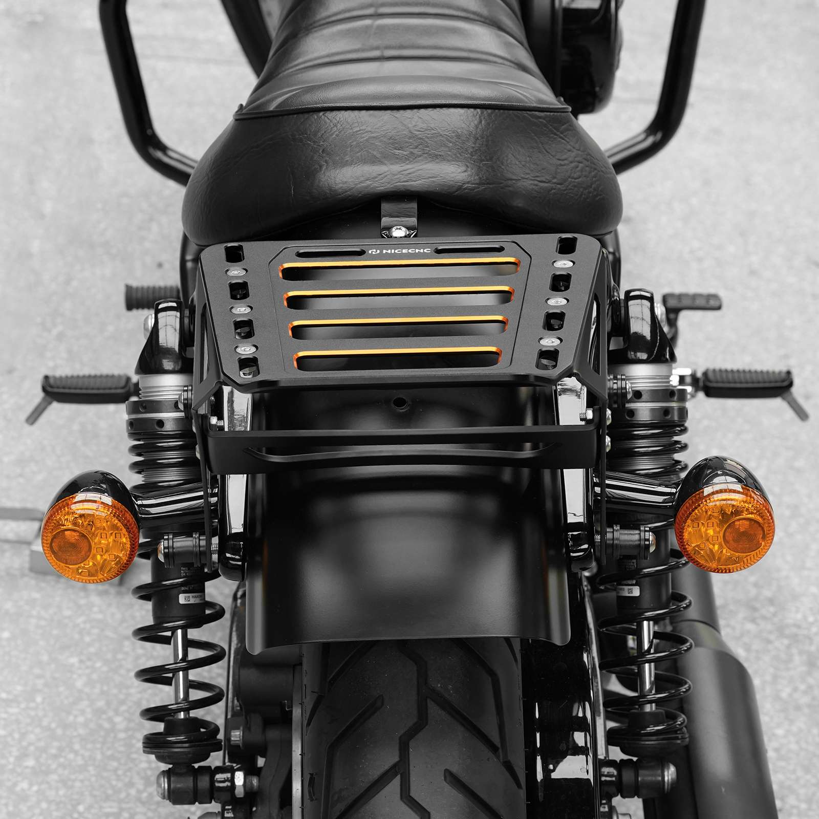 Rear Luggage Rack Tail Bag Bracket Mount Kit For Harley Sportster 1200 XL Iron 883 - Image 8