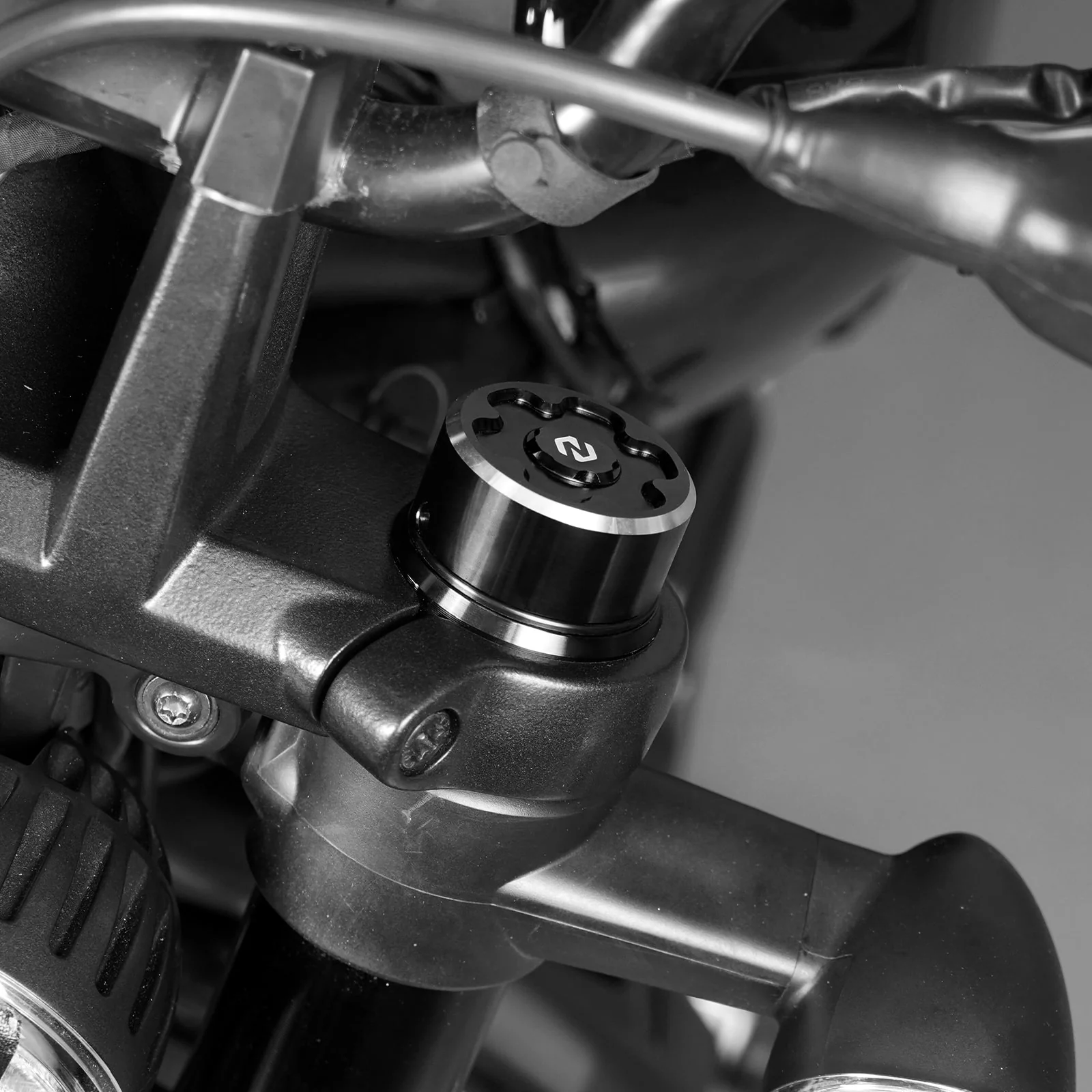 Front Fork Stem Top Caps Upper Covers For Harley Sportster S 1250 2021-2024 - Image 3