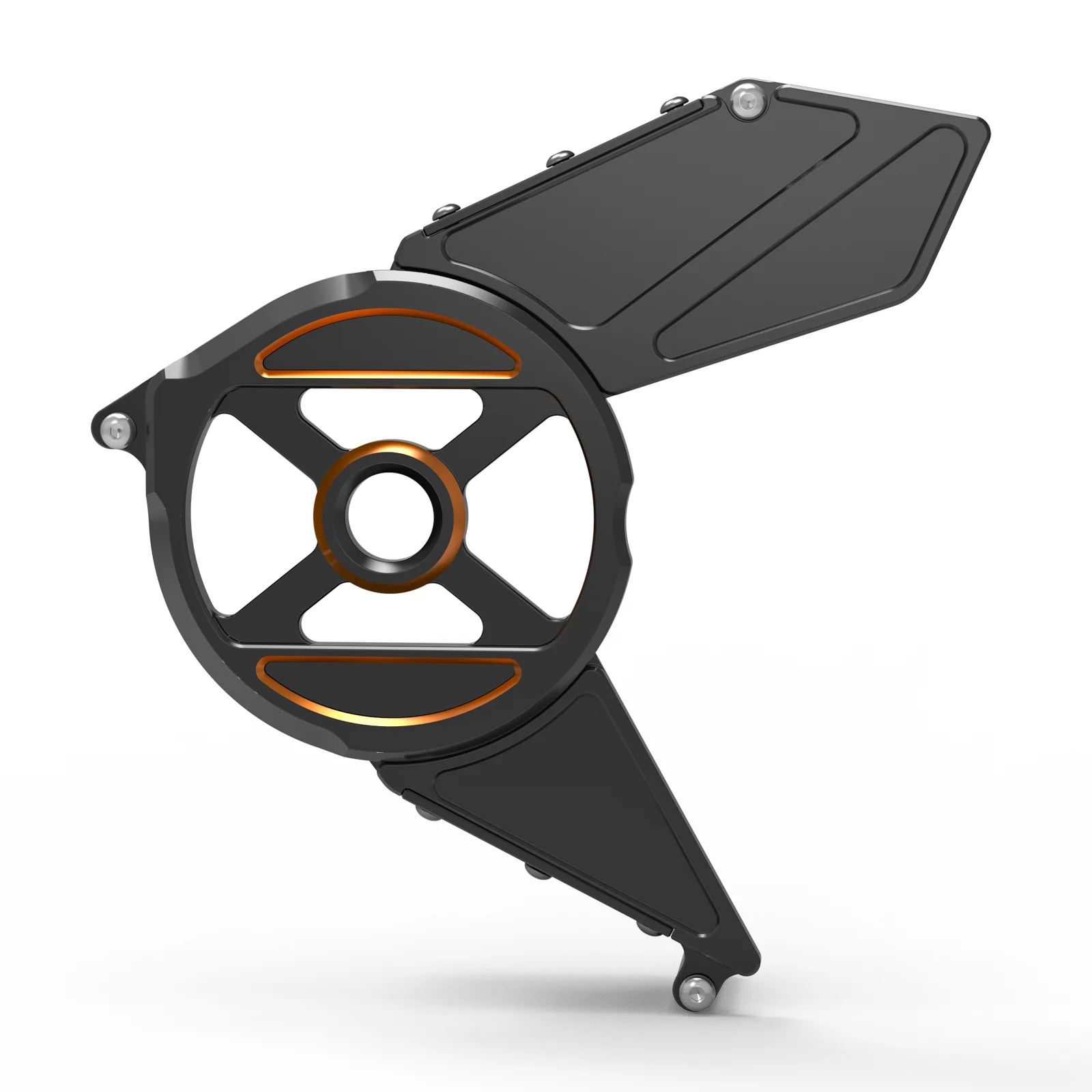Front Sprocket + Transmission Sprocket Belt Covers Set For Harley Sportster S 1250 Nightster - Image 14