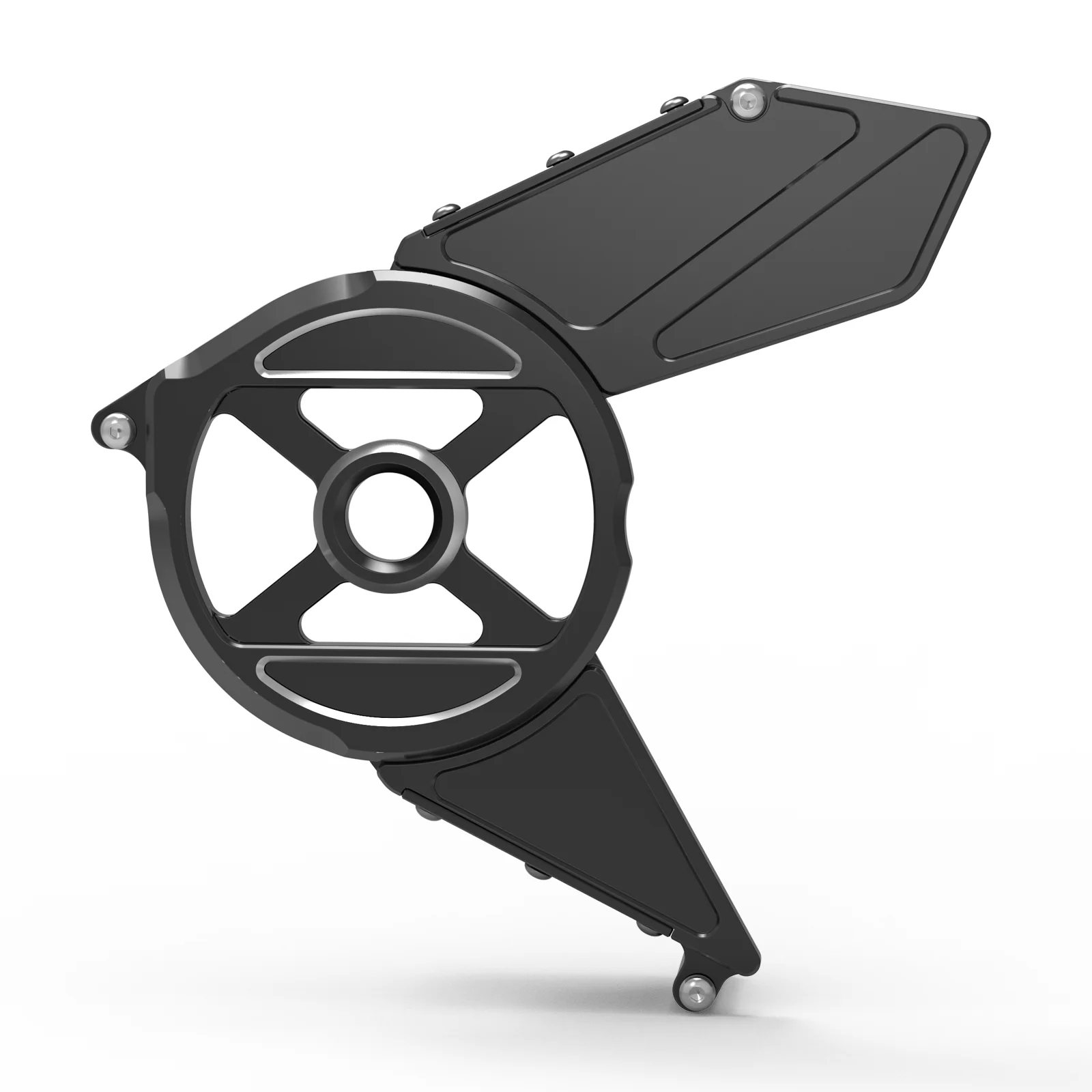Front Sprocket + Transmission Sprocket Belt Covers Set For Harley Sportster S 1250 Nightster - Image 19