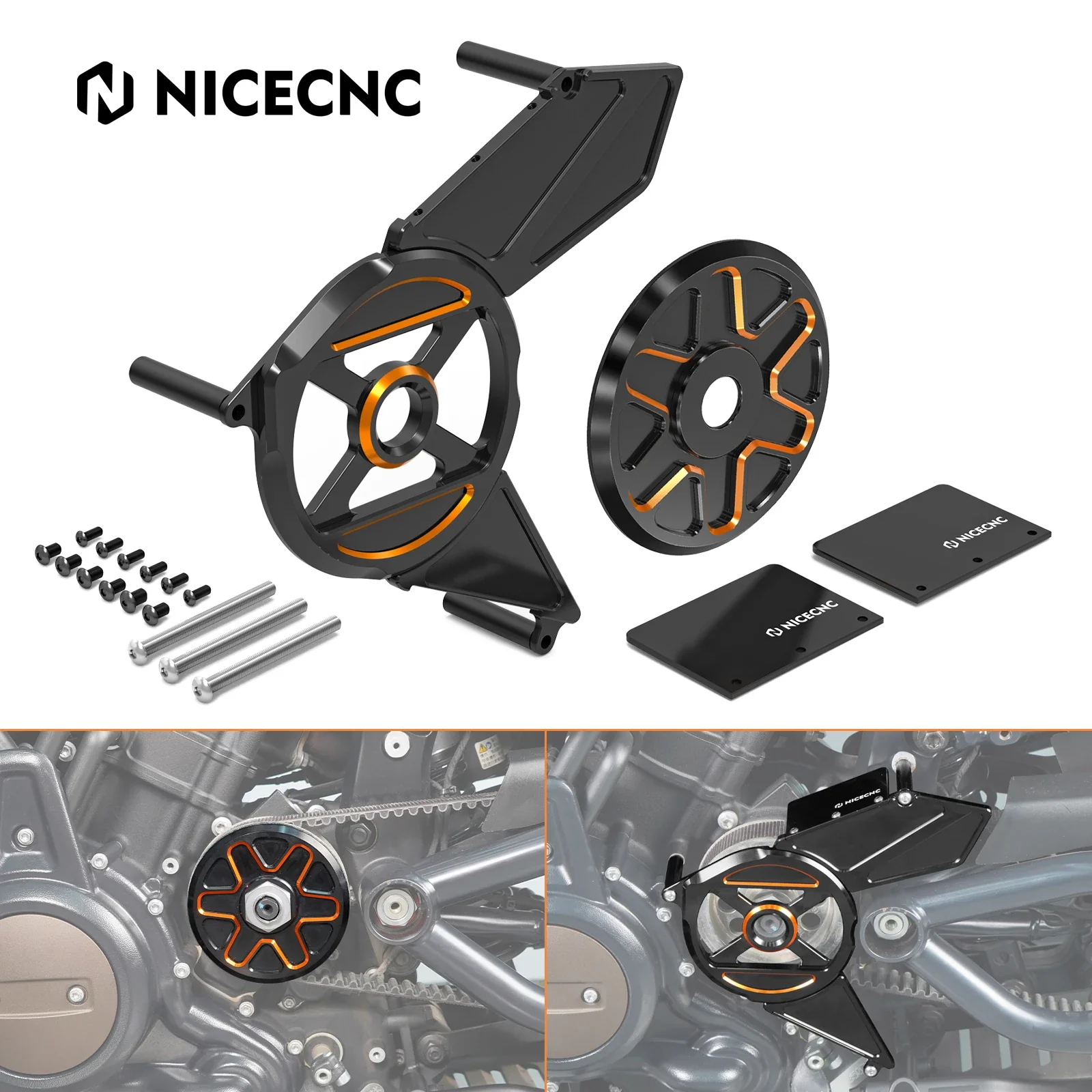 Front Wheel Sprocket Cover For Harley Sportster S 1250 Nightster - Image 16