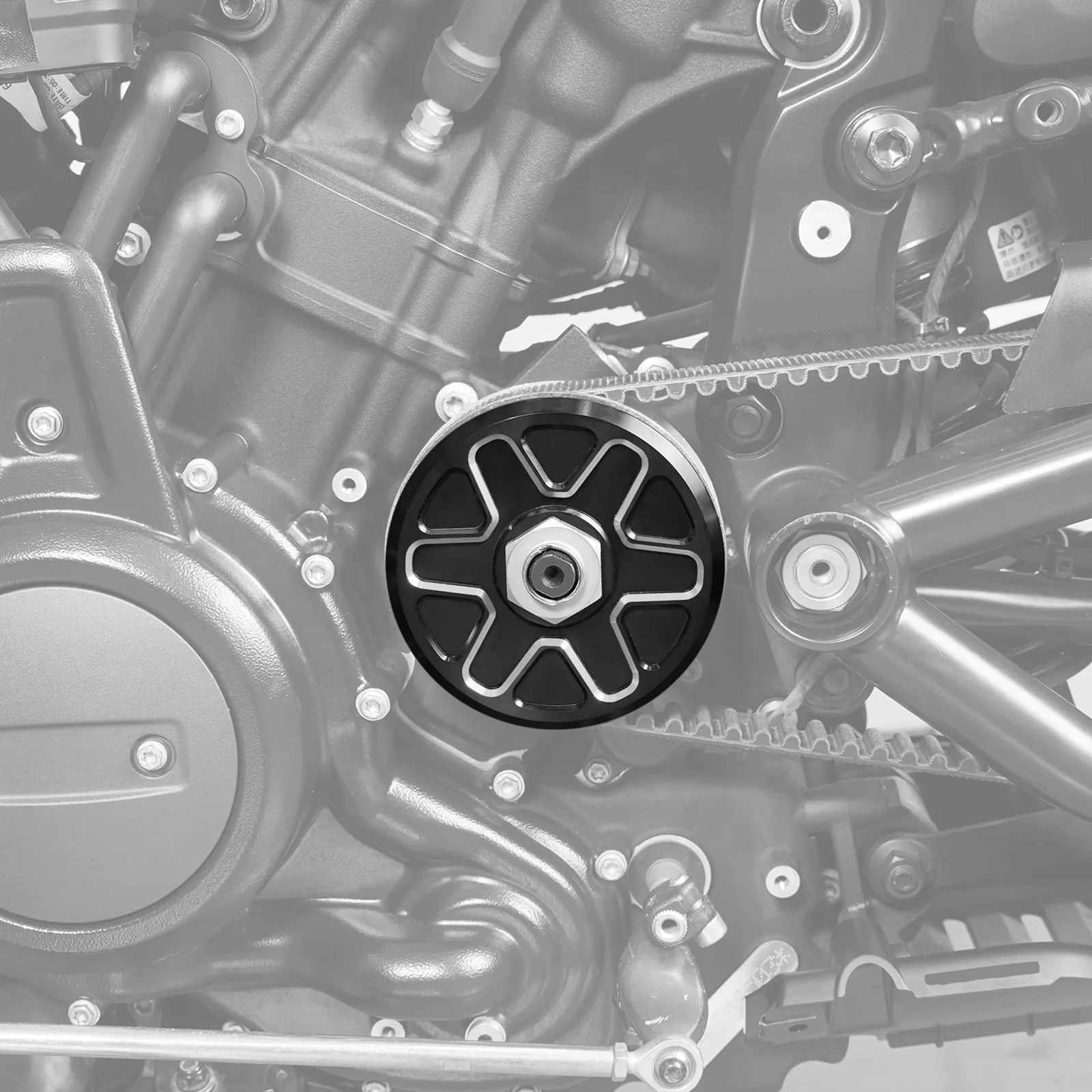 Front Wheel Sprocket Cover For Harley Sportster S 1250 Nightster - Image 5