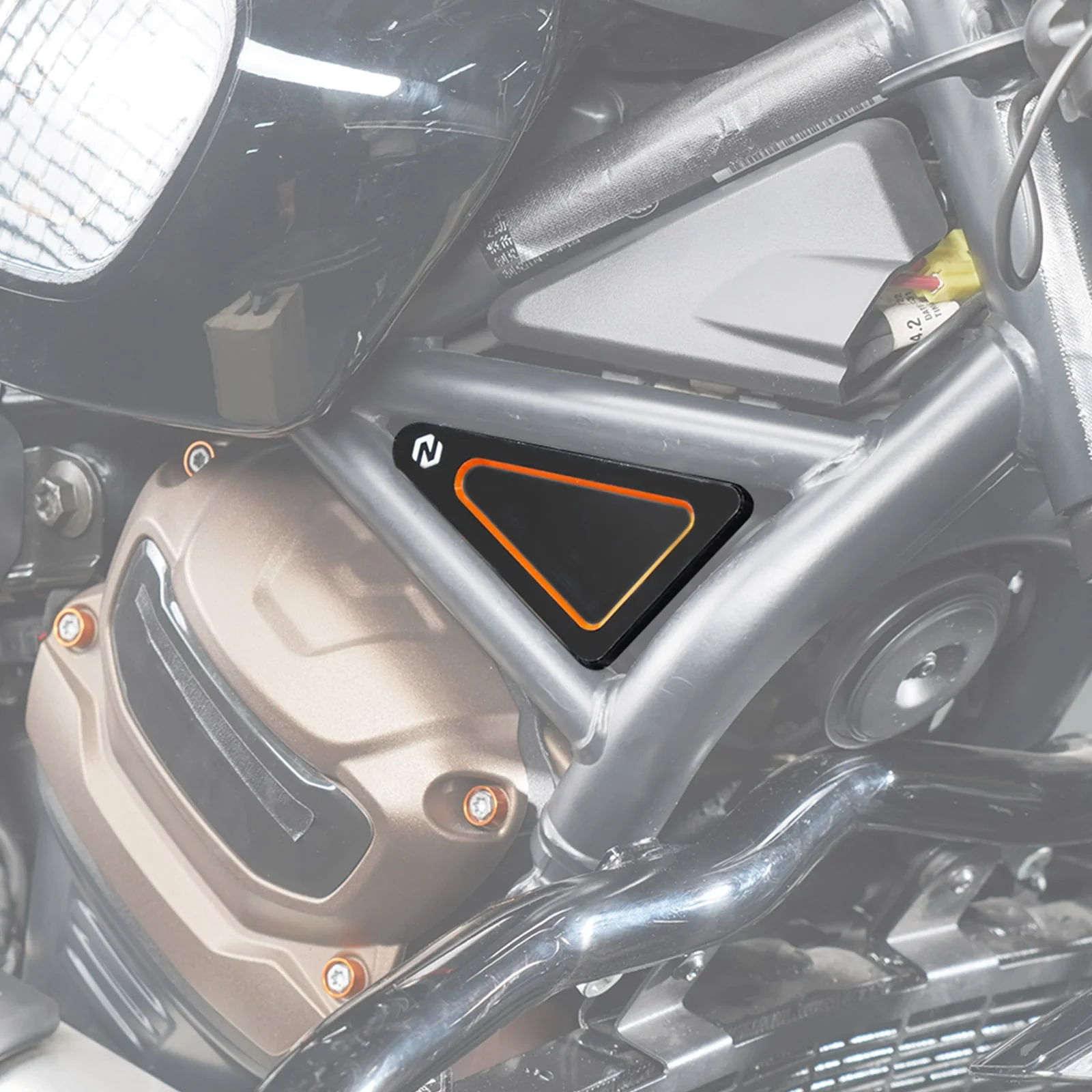 Right Side Front Frame Cover Protector Trim For Harley Sportster S 1250 Nightster 975 - Image 2