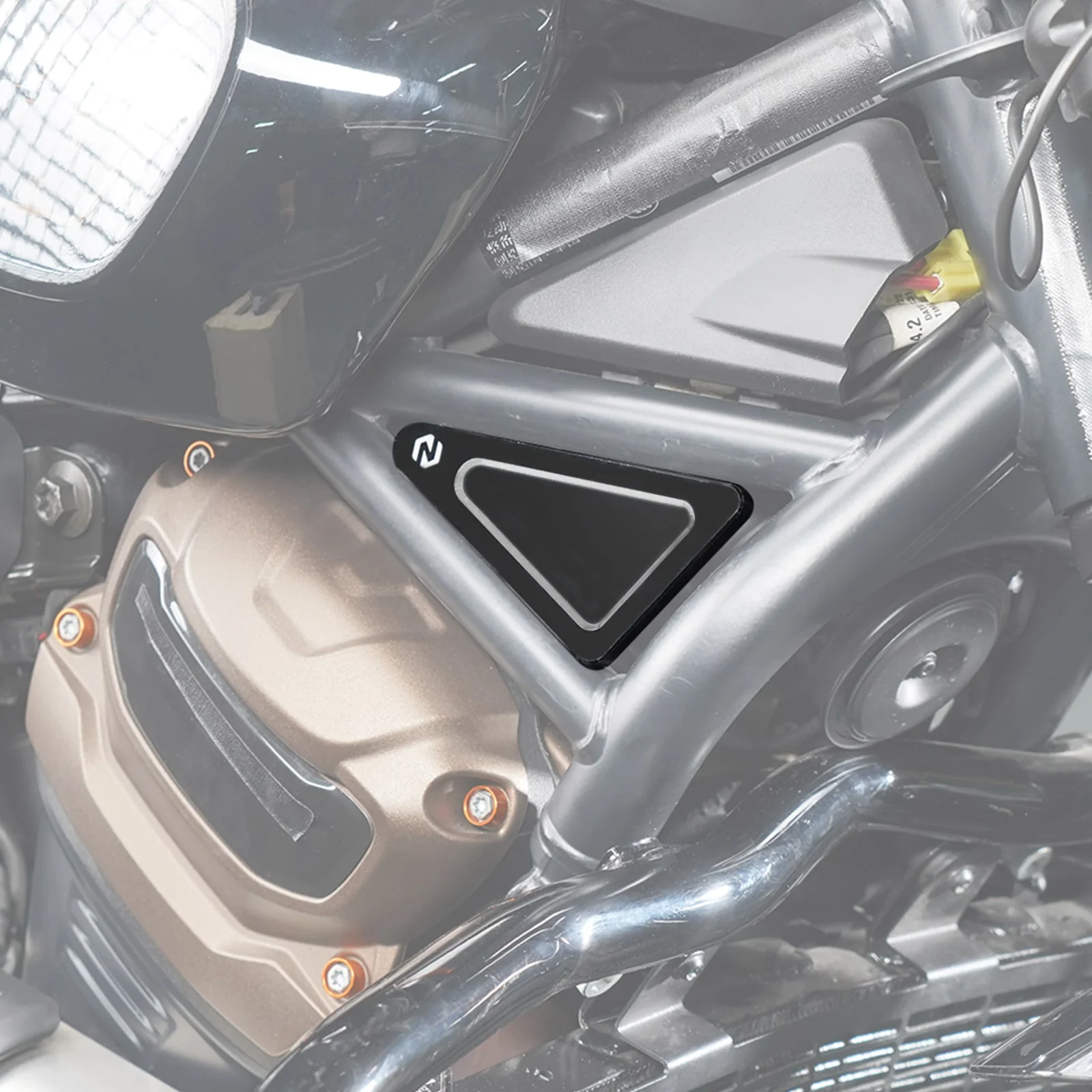 Right Side Front Frame Cover Protector Trim For Harley Sportster S 1250 Nightster 975 - Image 3
