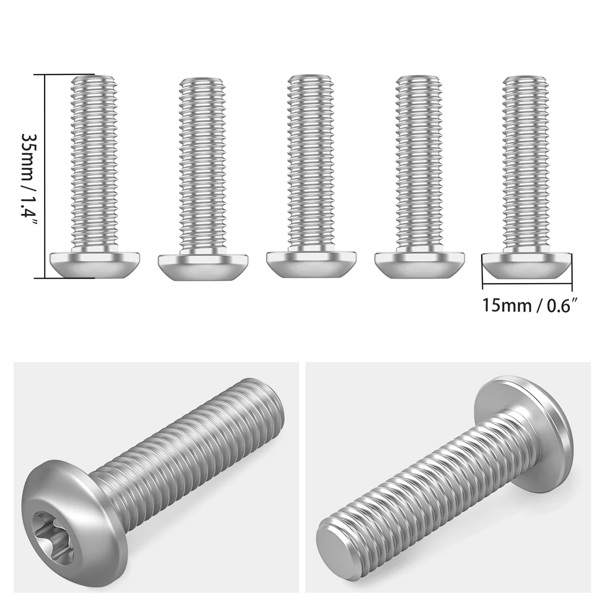 Rear Brake Rotor Disc Hardware Bolts For Harley Sportster S 1250 Pan America - Image 4