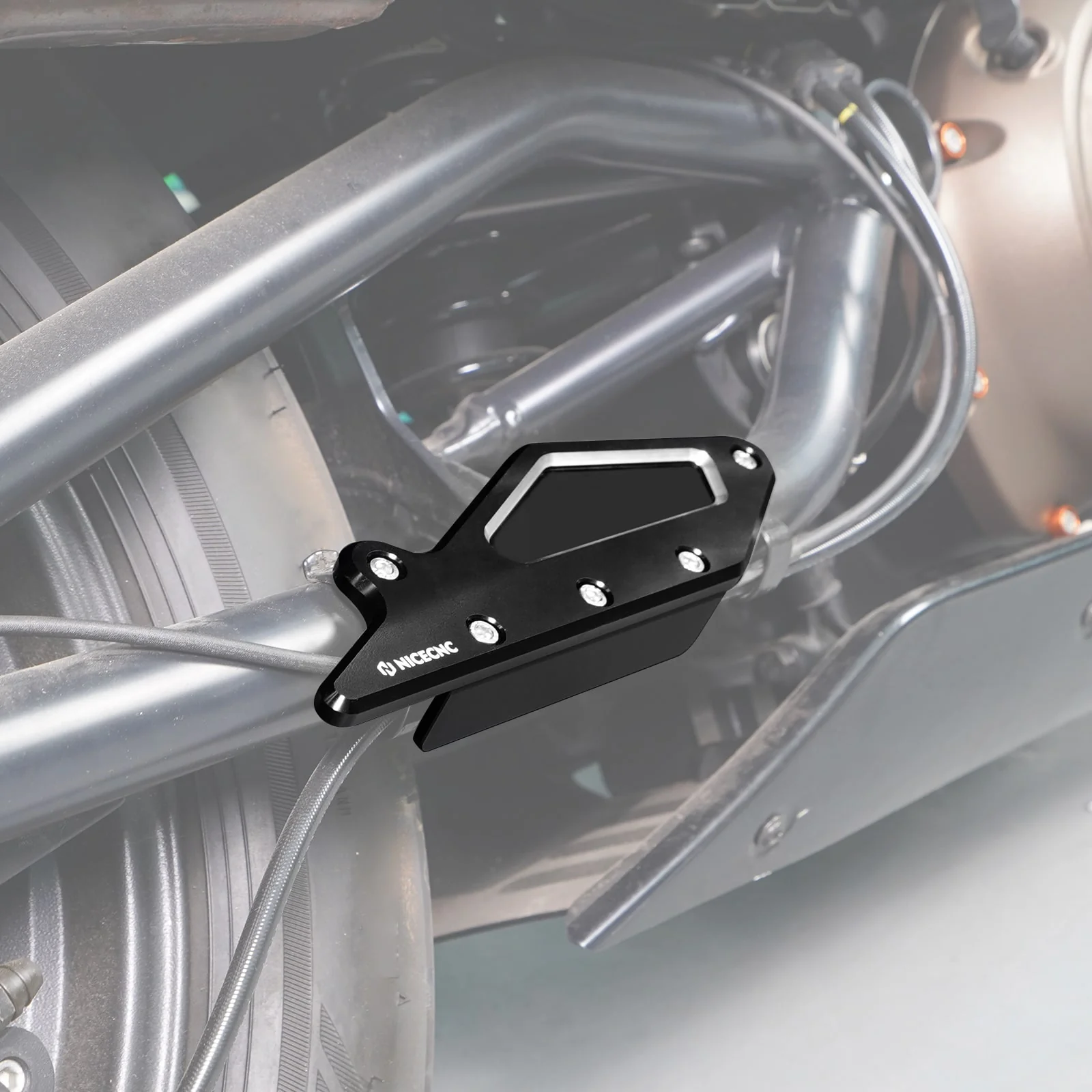 Rear Swingarm Guard Swing Arm Protector For Harley Sportster S 1250 2021-2024 - Image 3