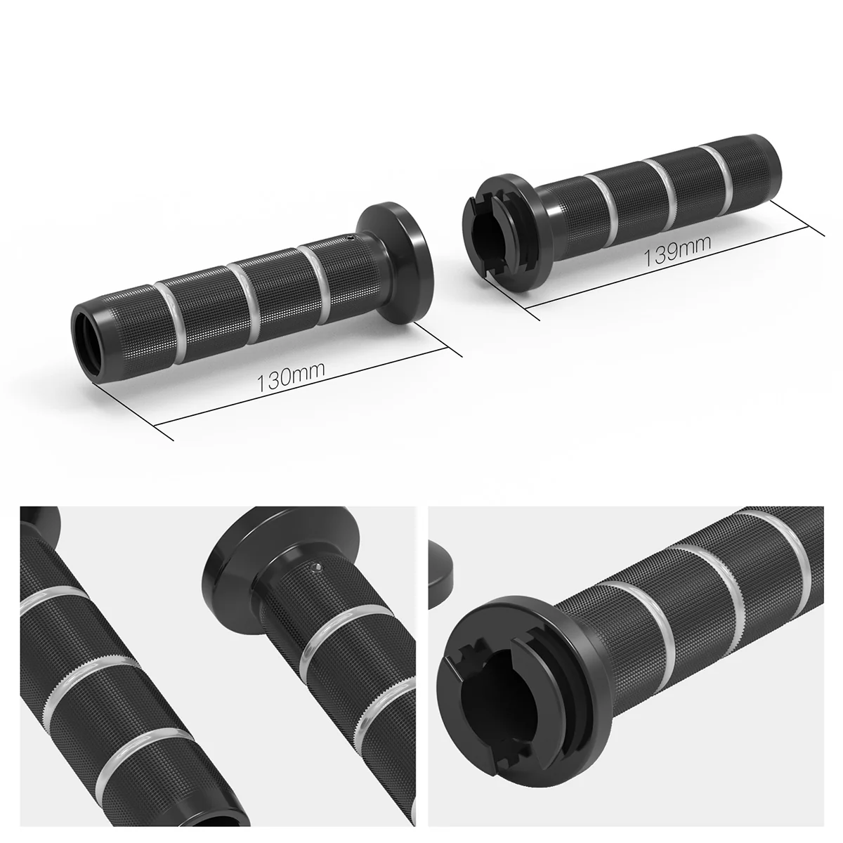 Handlebar Grips Set For Harley Sportster S Pan America 1250 Nightster - Image 11