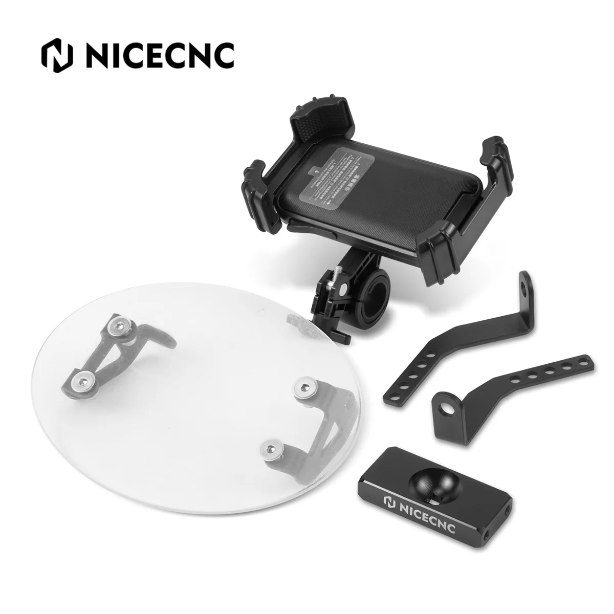 Adjustable Phone Holder Bracket Mounting Kit For Harley Sportster S 1250 2021-2024 - Image 5