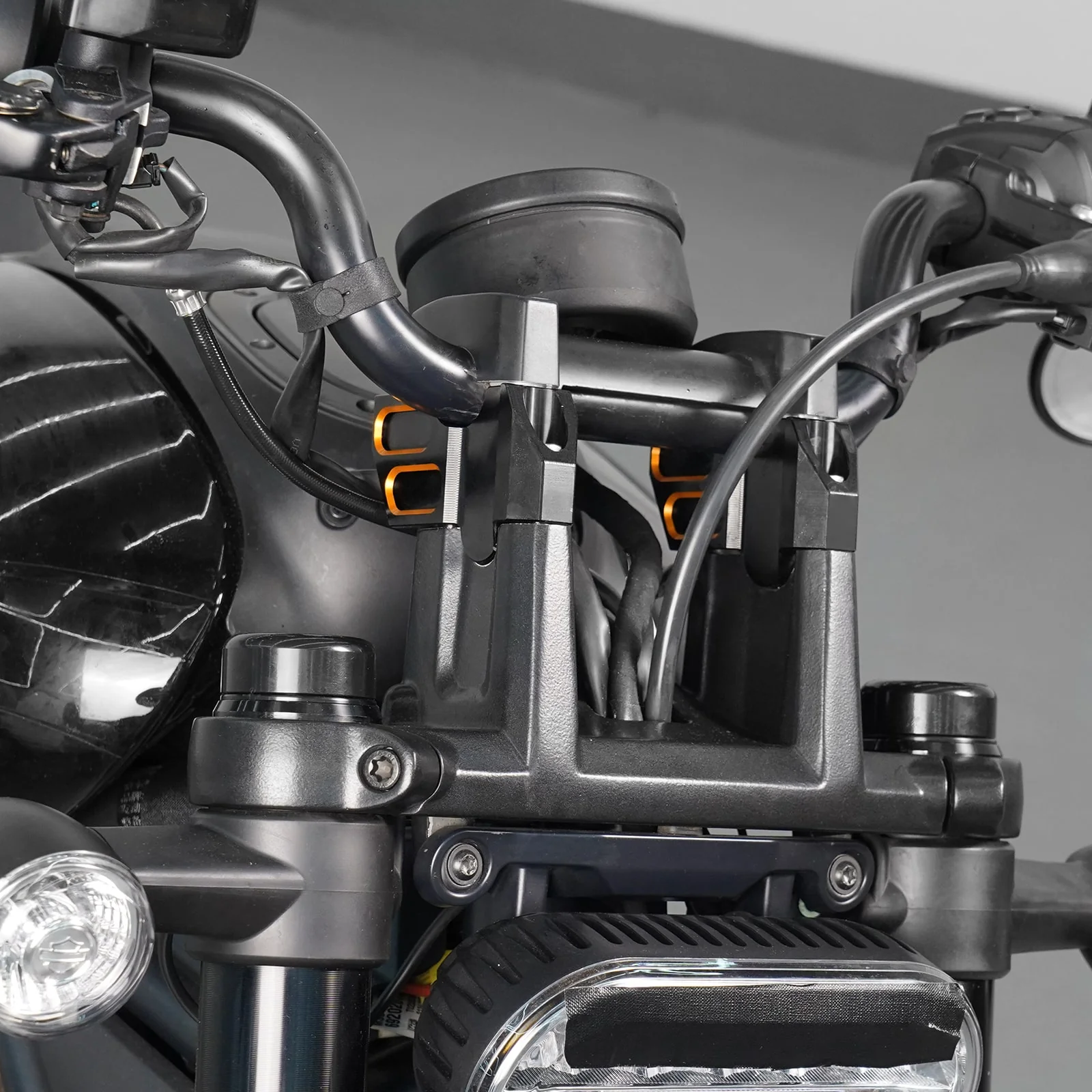 Handlebar Risers Rearward Kickback Mount For Harley Sportster S 1250 - Image 4