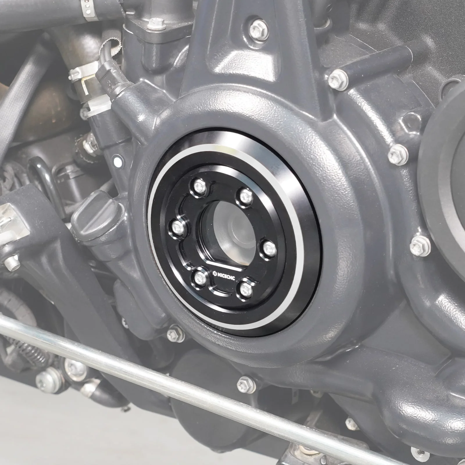 Left Transparent Alternator Plug Cover For Harley Sportster S Pan America 1250 Nightster - Image 13