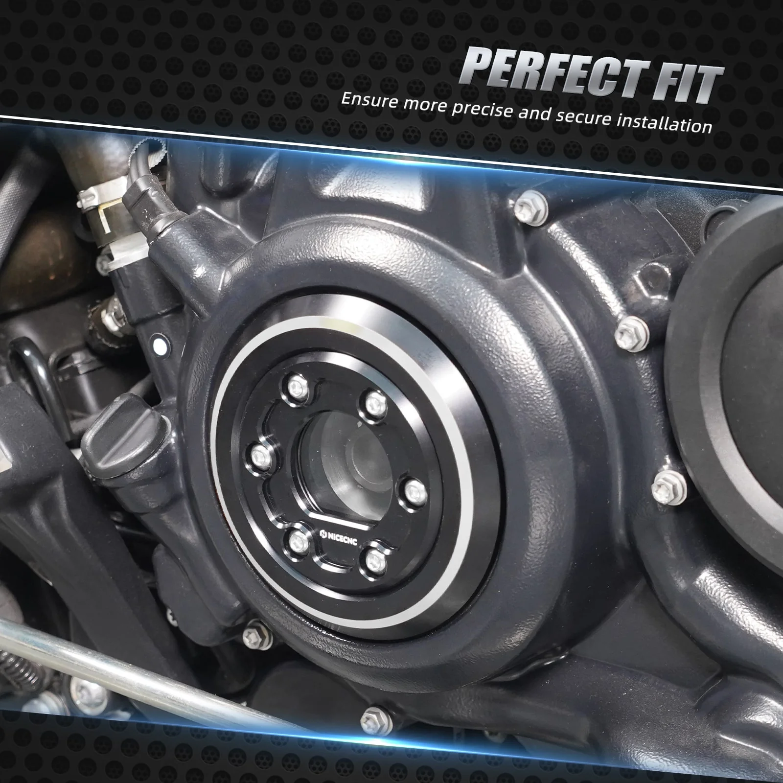 Left Transparent Alternator Plug Cover For Harley Sportster S Pan America 1250 Nightster - Image 3
