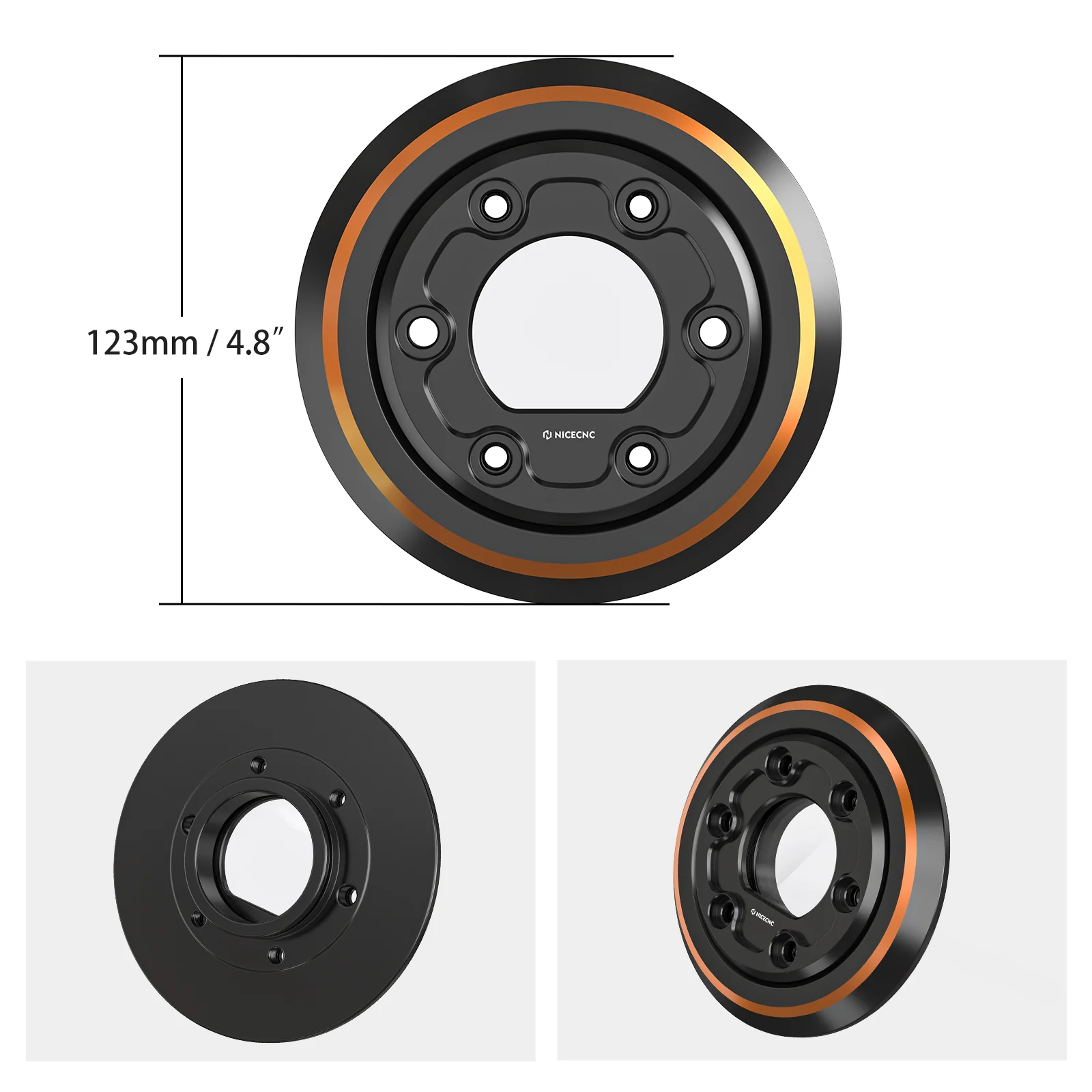 Left Transparent Alternator Plug Cover For Harley Sportster S Pan America 1250 Nightster - Image 5