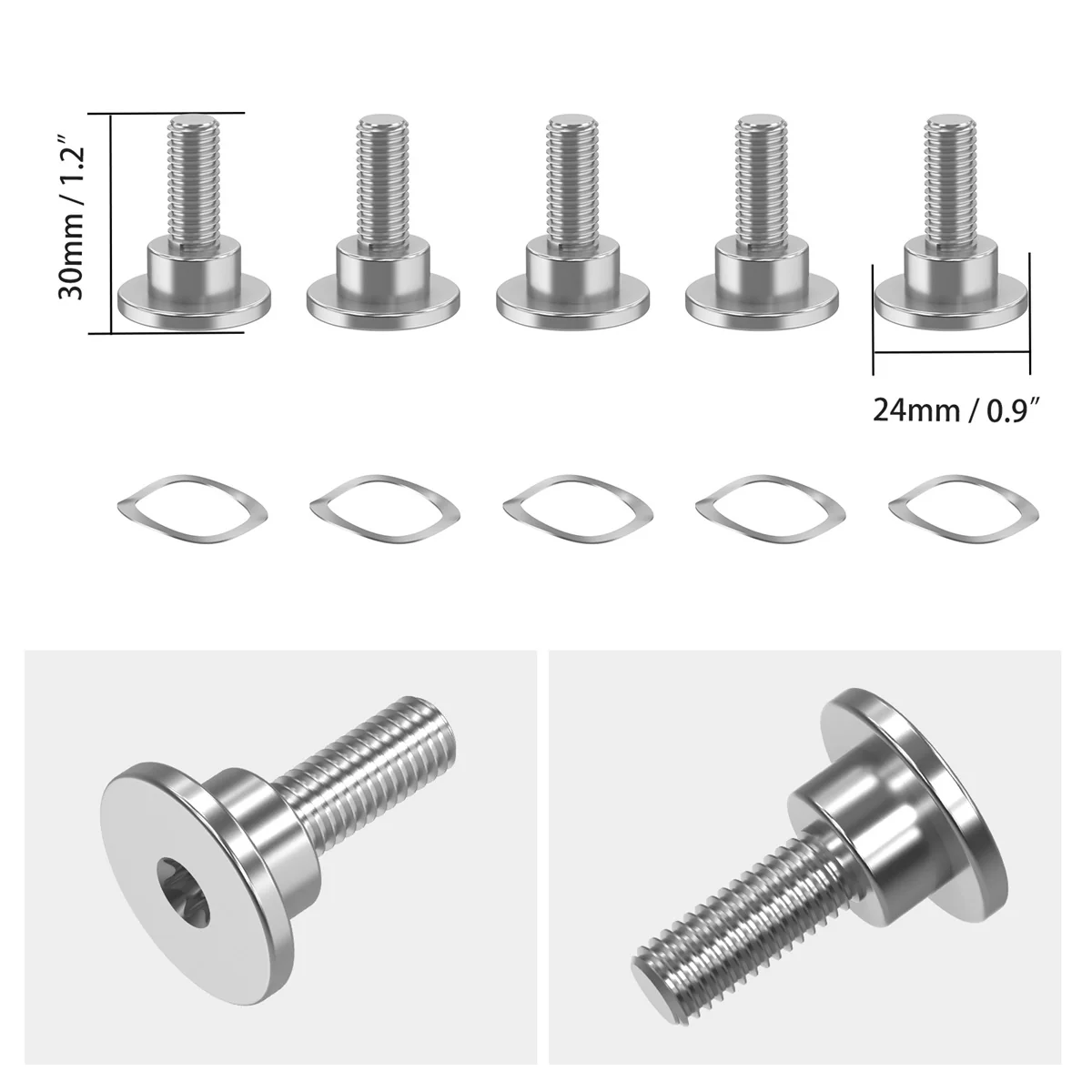 Front Brake Rotor Disc Hardware Bolts Kit For Harley Sportster S Pan America 1250 2021-2024 - Image 6