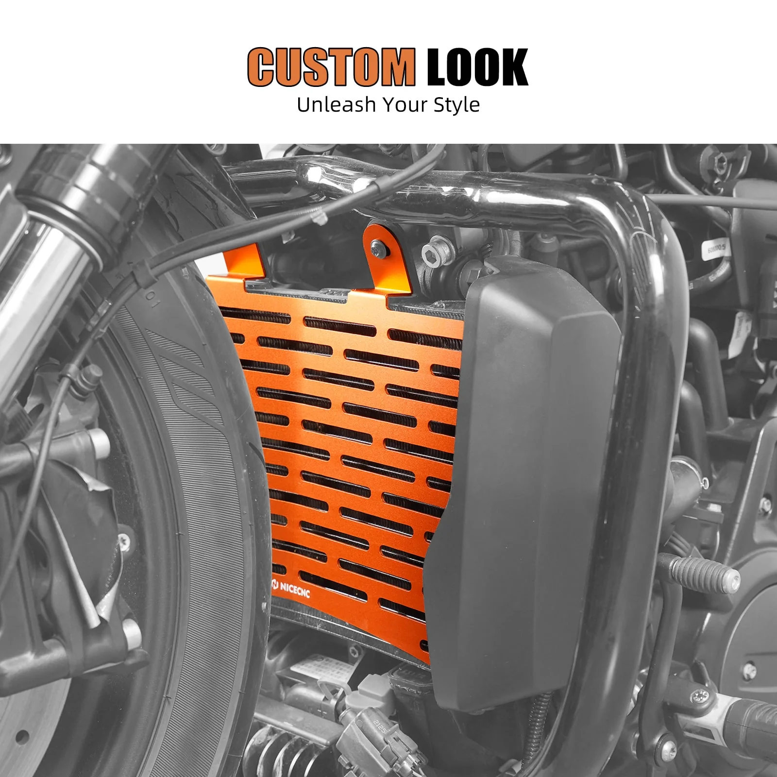 Radiator Guard Protector Grille Shield For Harley Sportster S 1250 2021-2024 - Image 8